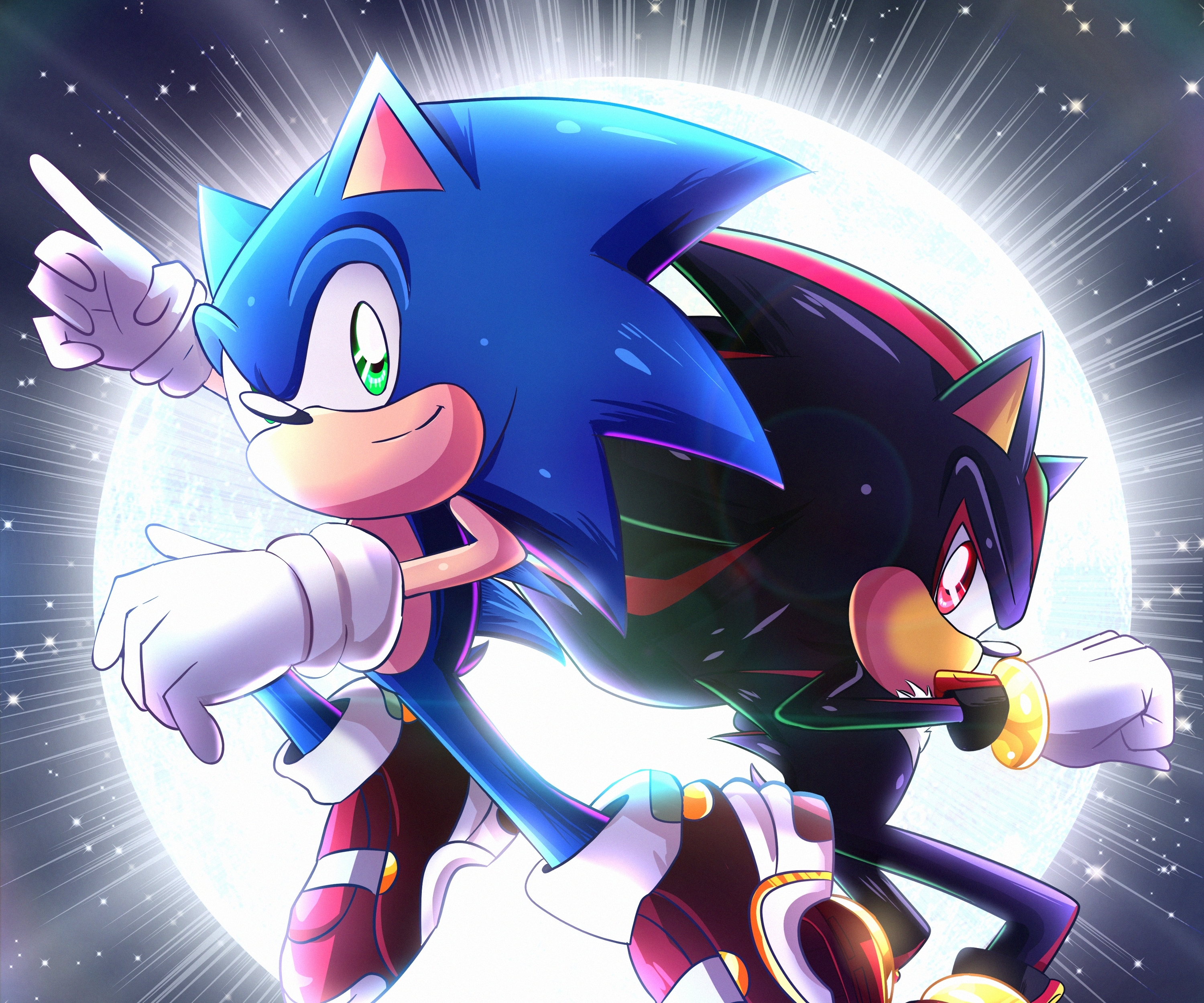 Sonic The Hedgehog Artwork Wallpapers