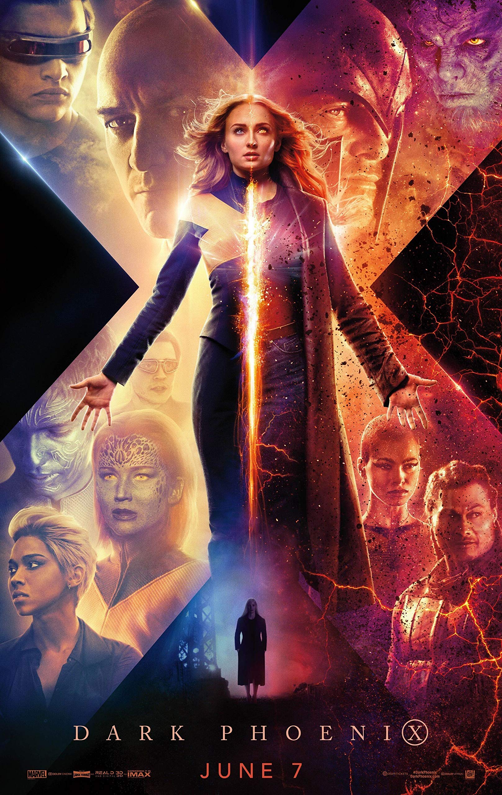 Sophie Turner Dark Phoenix 2019 Movie Wallpapers