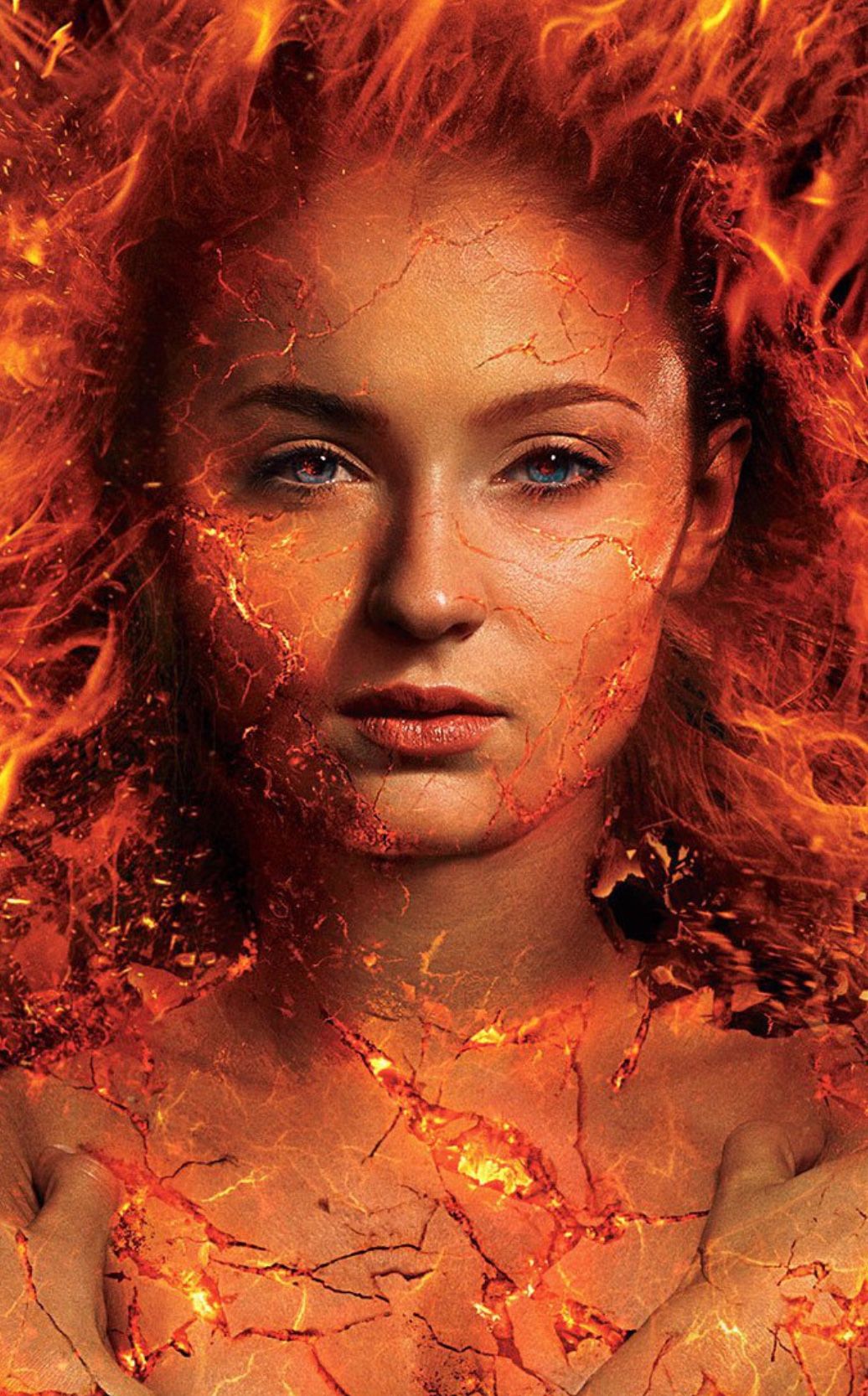 Sophie Turner X-Men Dark Phoenix Poster Wallpapers