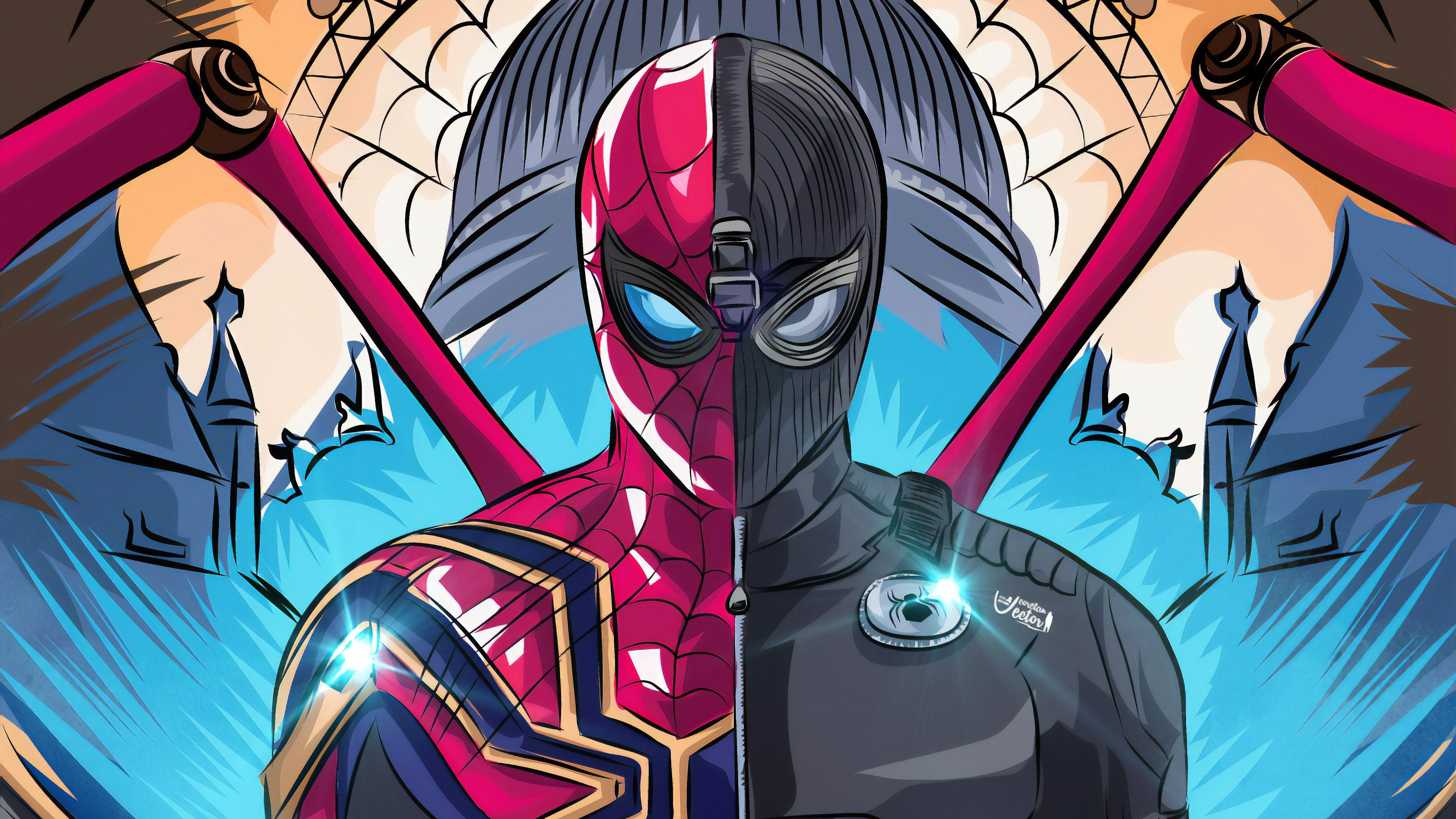 Spider Man Far From Home Art Wallpapers