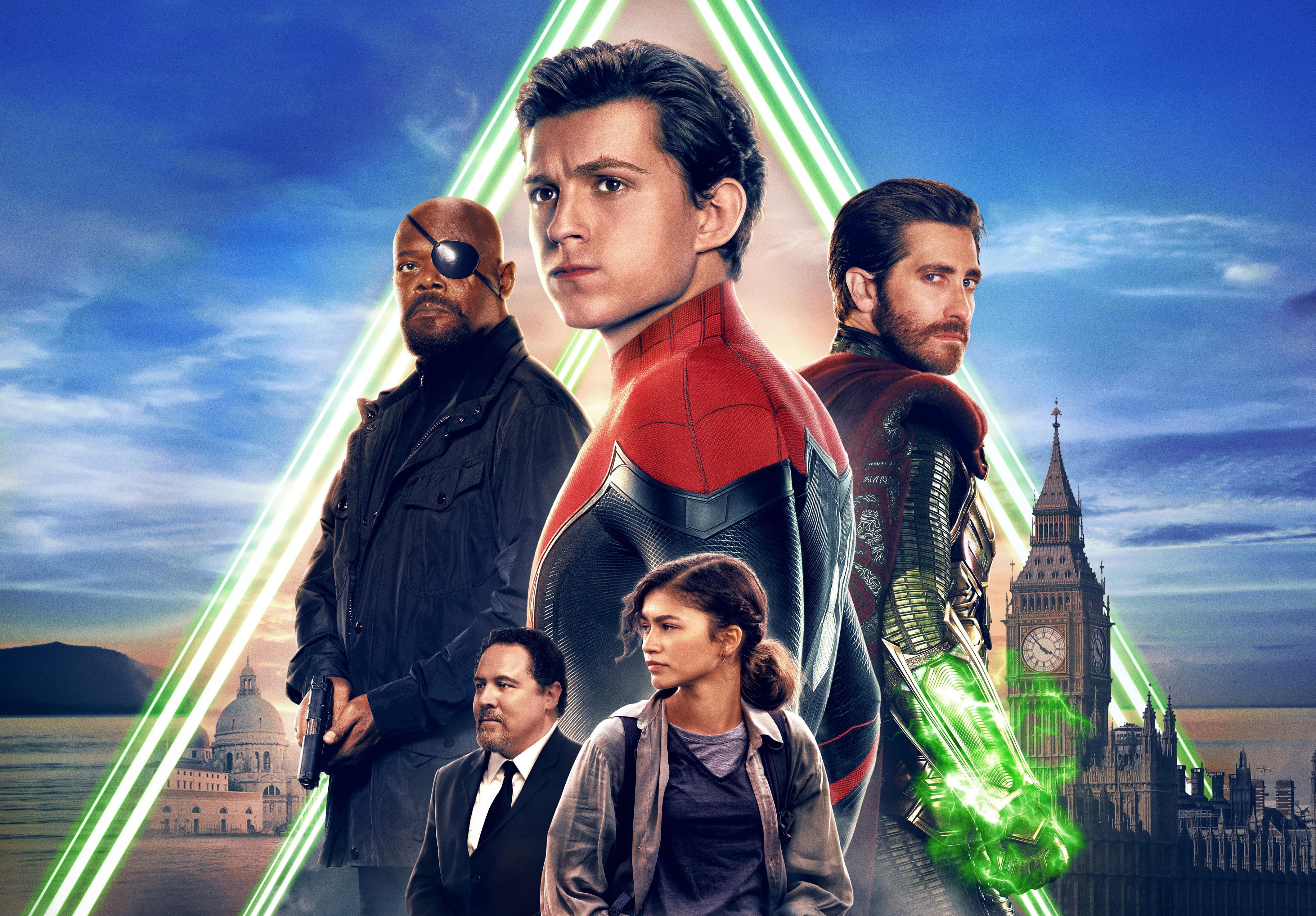 Spider Man Far From Home Cover Art Wallpapers