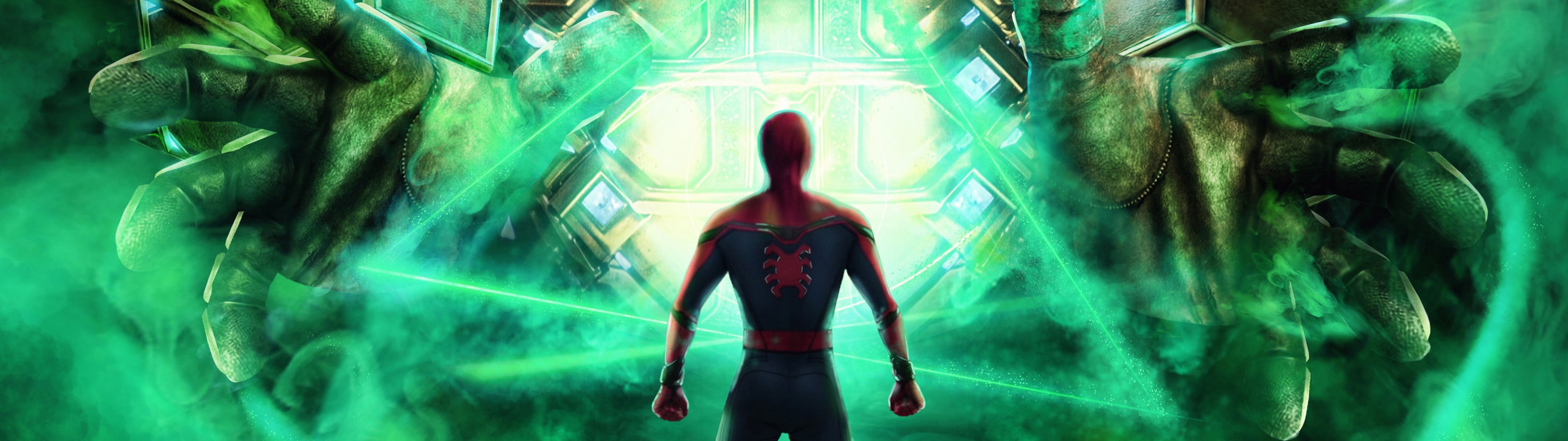 Spider Man Far From Home Cover Art Wallpapers