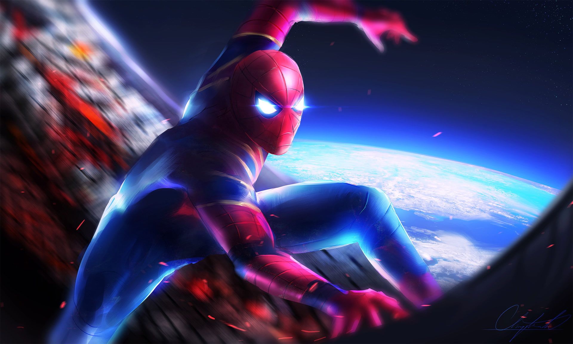 Spider Man In Avengers Infinity War Wallpapers