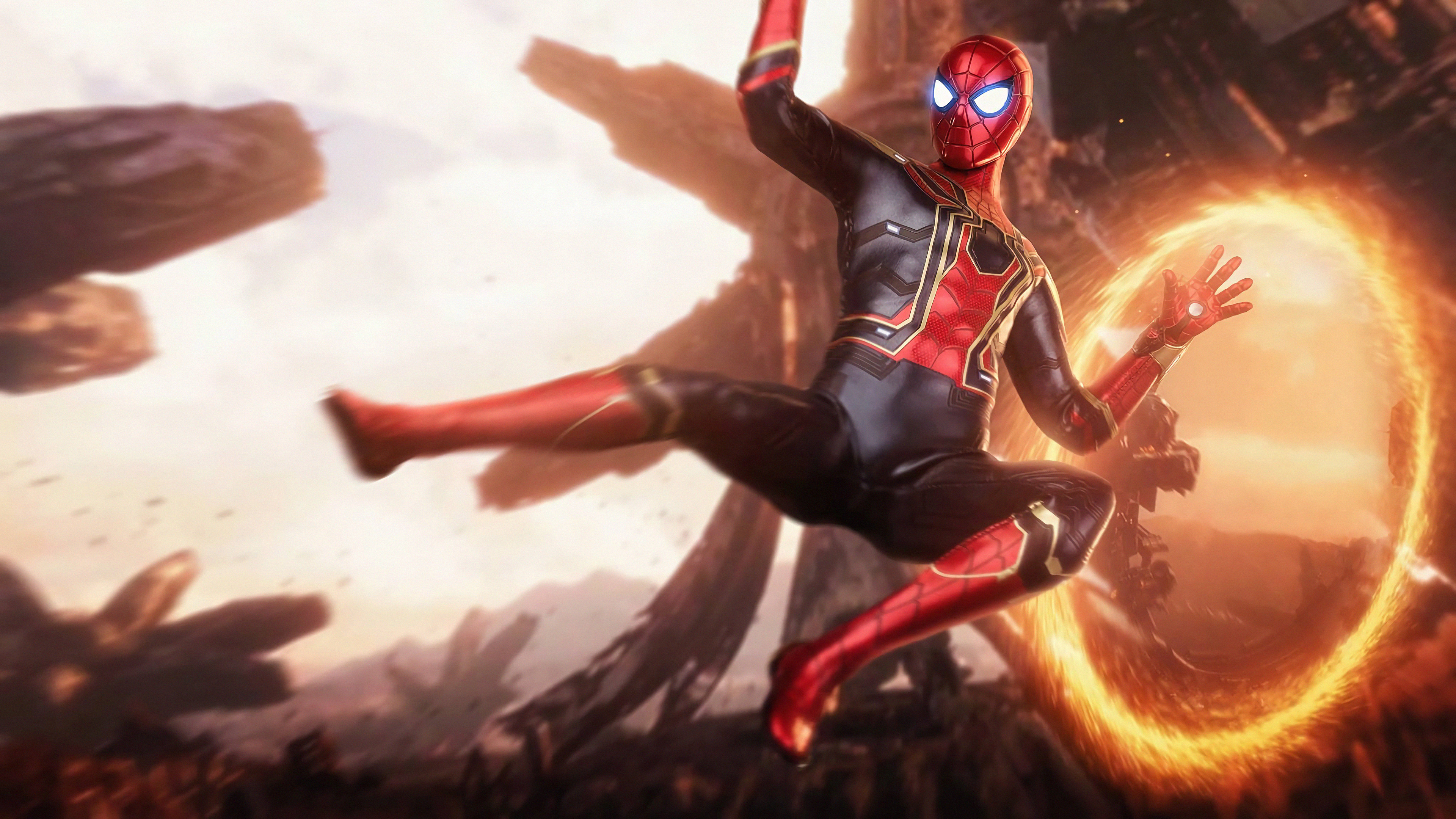 Spider Man In Avengers Infinity War Wallpapers