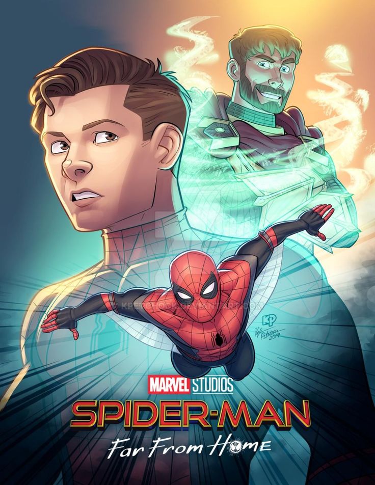 Spider-Man Far From Home Fan Keyart Wallpapers