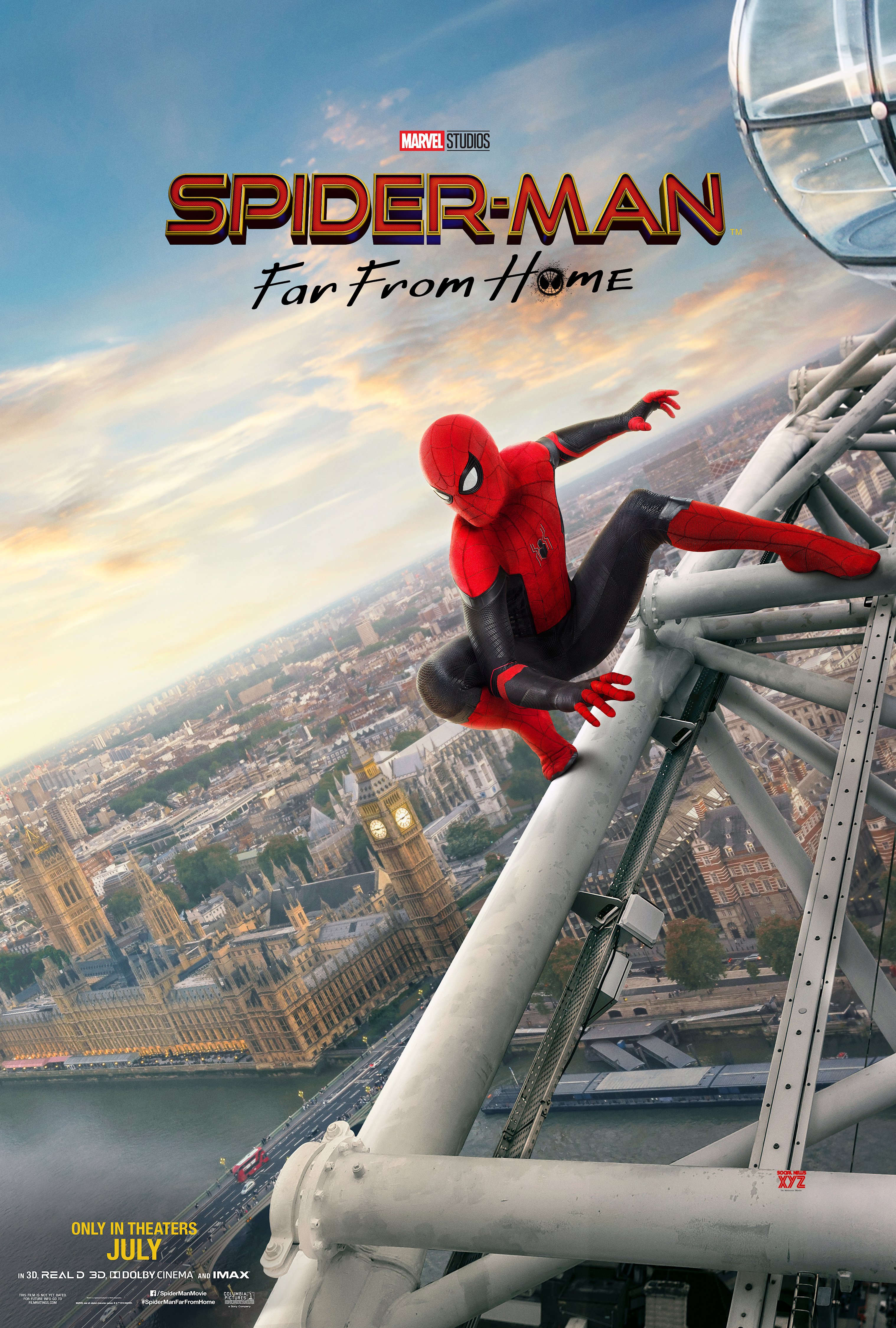 Spiderman Far From Home Movie China Poster Wallpapers