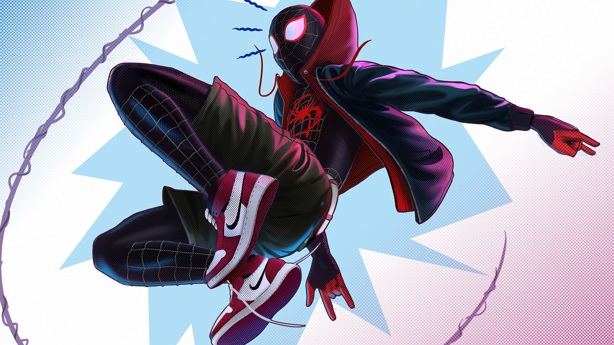 Spiderman Having Fun Wallpapers