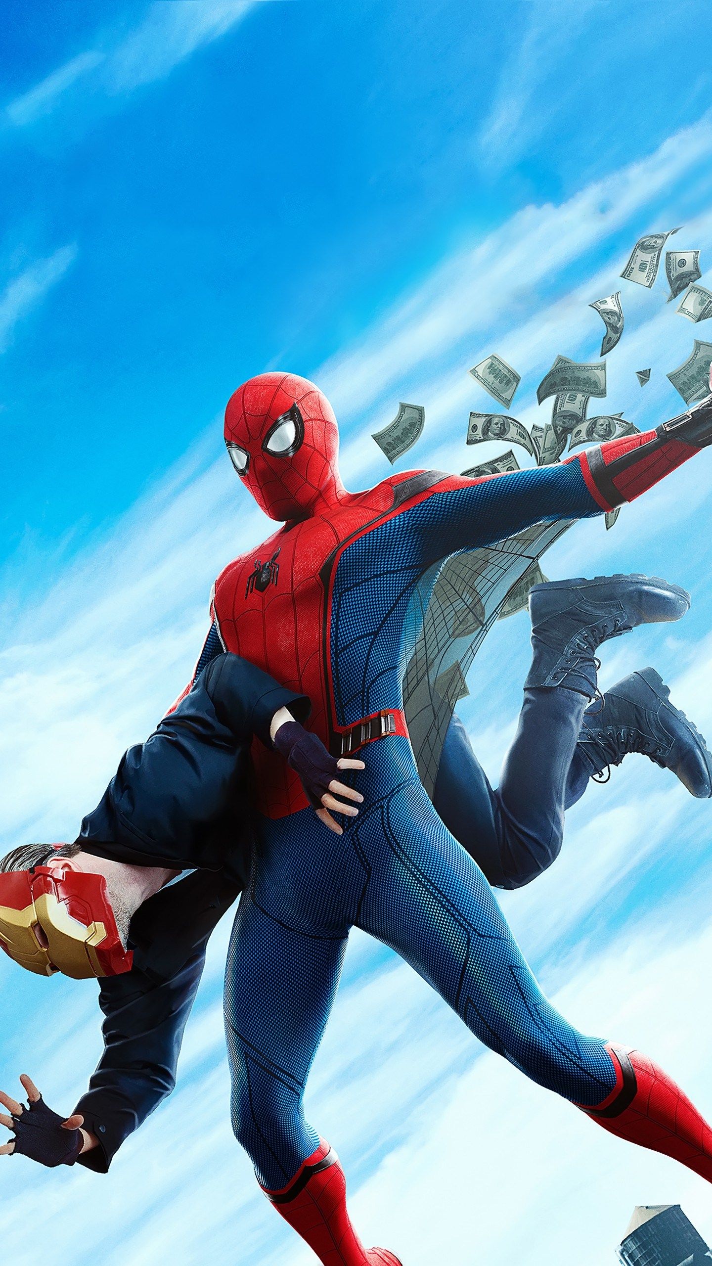 Spiderman Having Fun Wallpapers