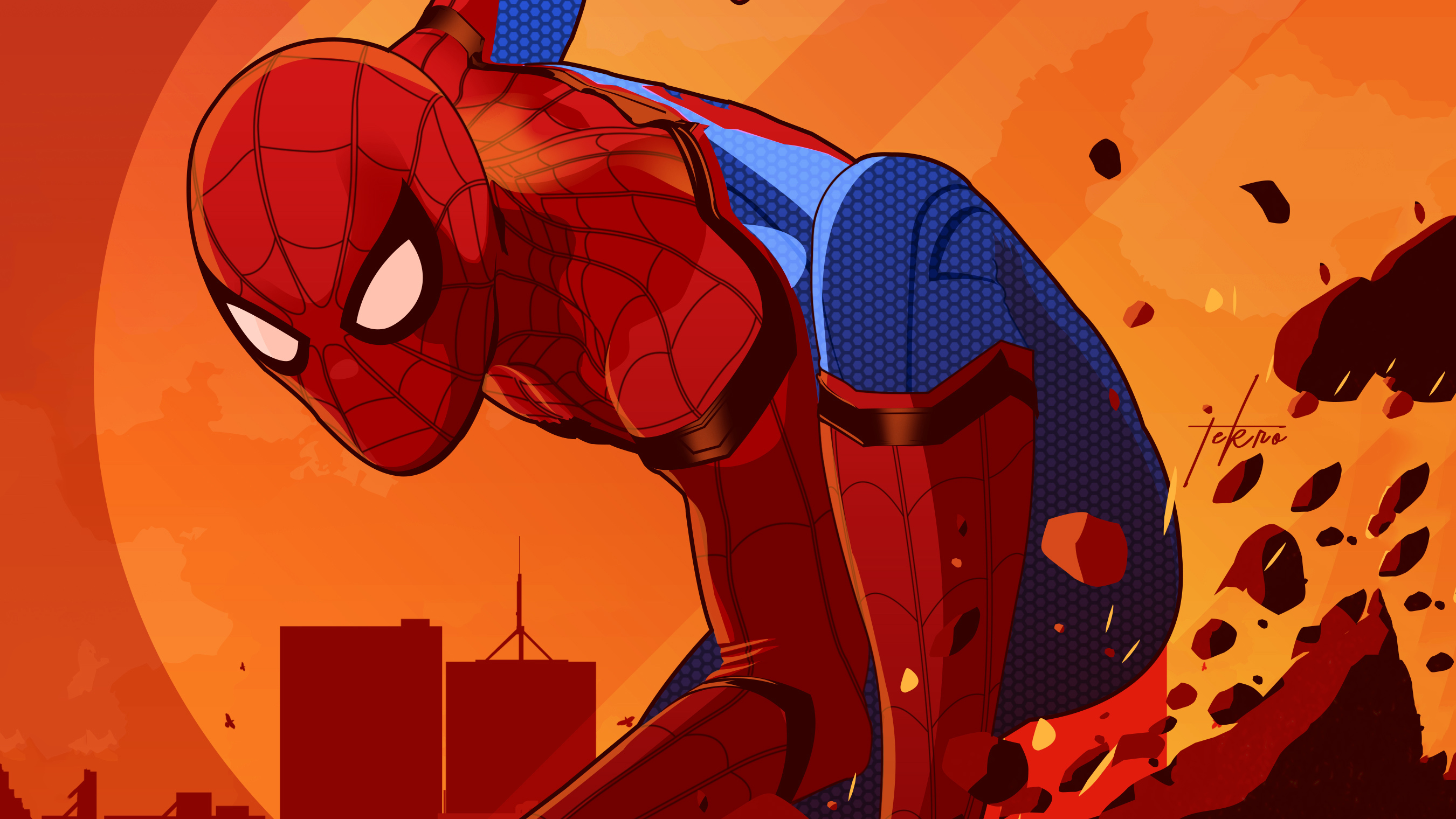 Spiderman Homecoming Artwork Wallpapers