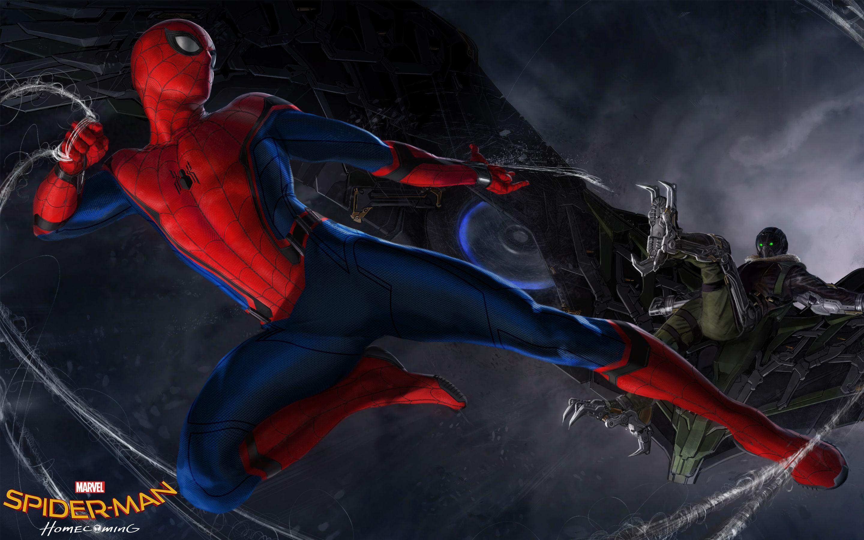 Spiderman Homecoming Artwork Wallpapers