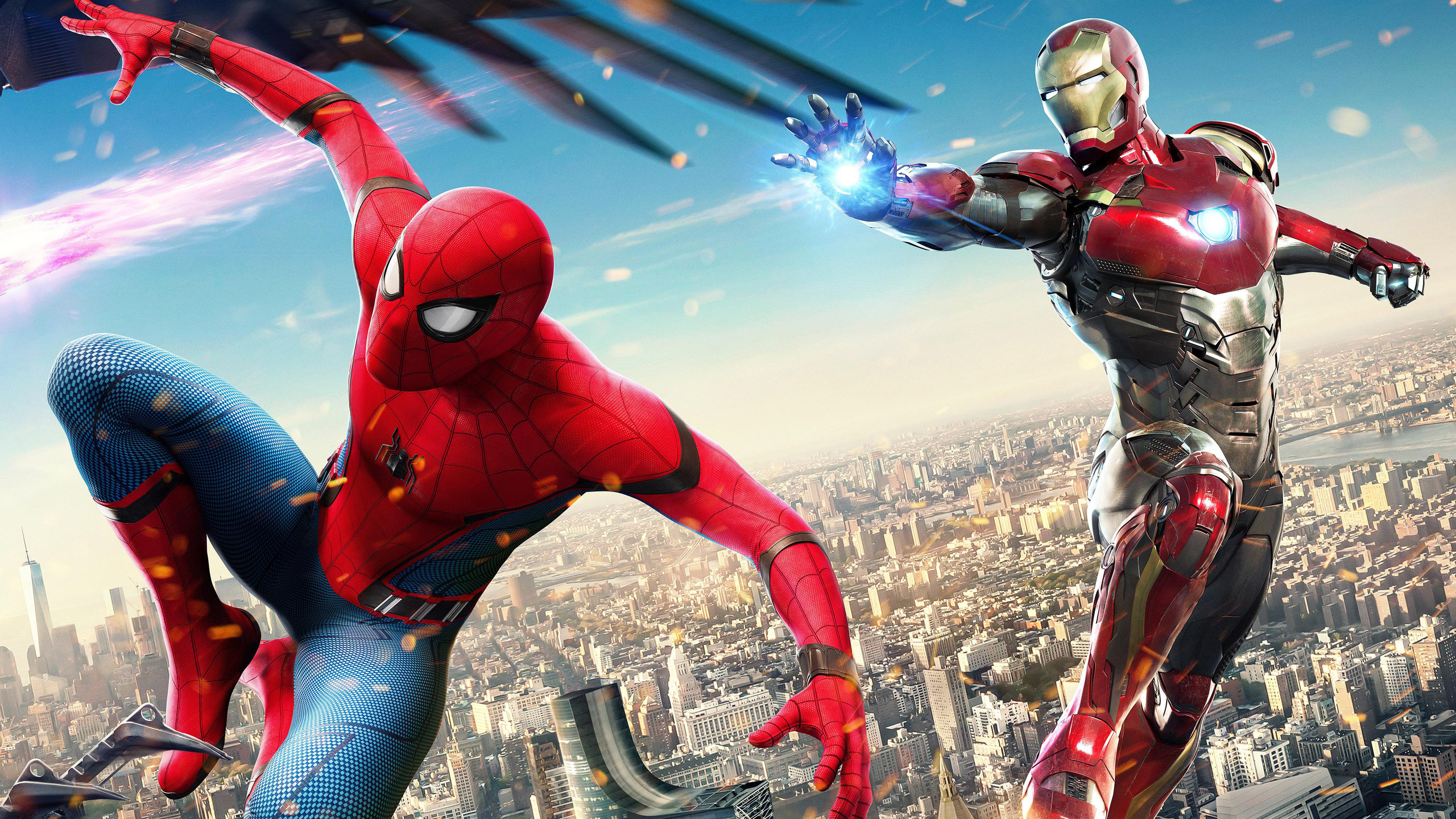 Spiderman Homecoming Iron Man Wallpapers