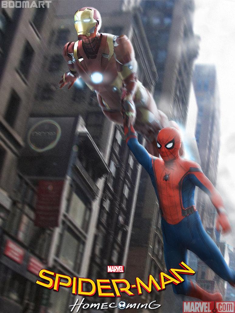 Spiderman Homecoming Iron Man Wallpapers