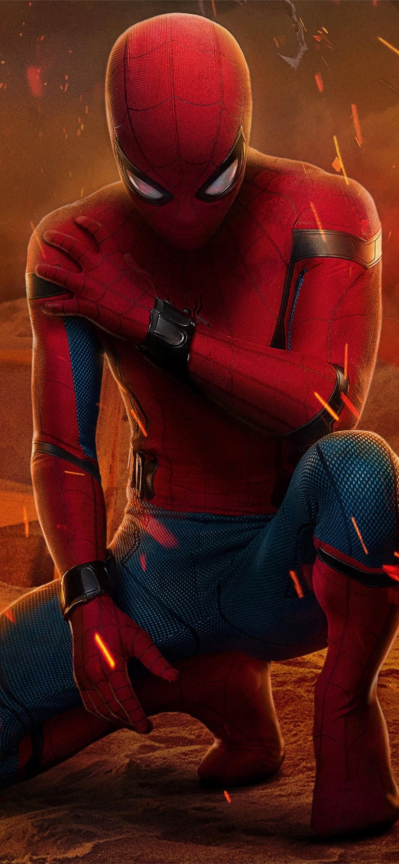 Spiderman Homecoming Movie Spidy Artwork Wallpapers