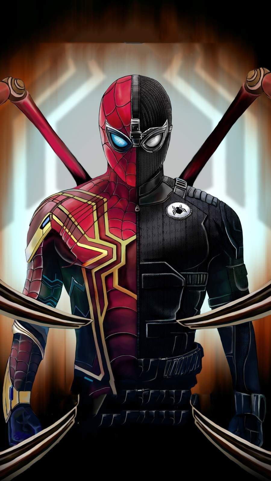 Spider-Man New Costume For Homecoming And Avengers Wallpapers