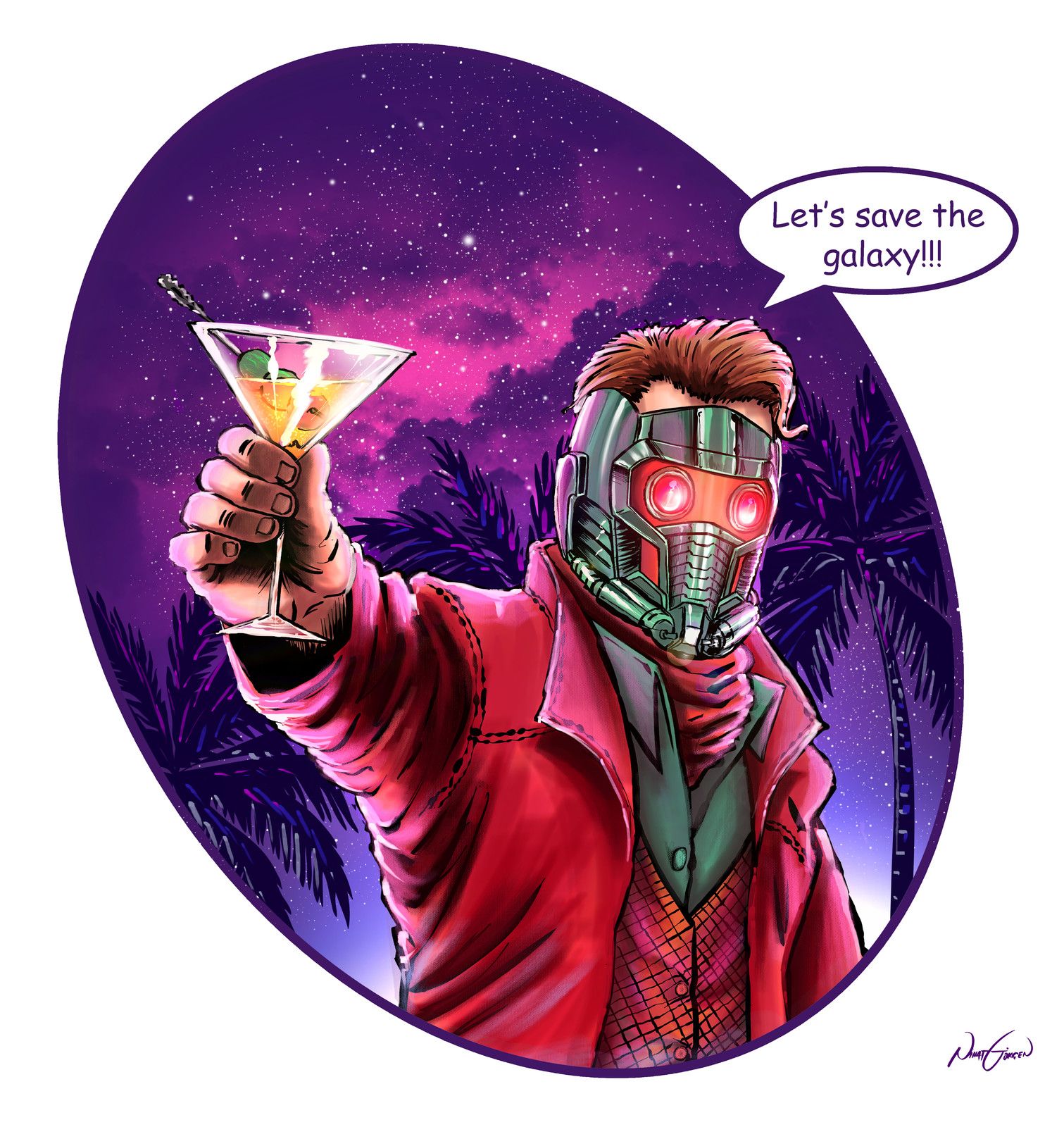 Star Lord Guardians Of The Galaxy Art Wallpapers