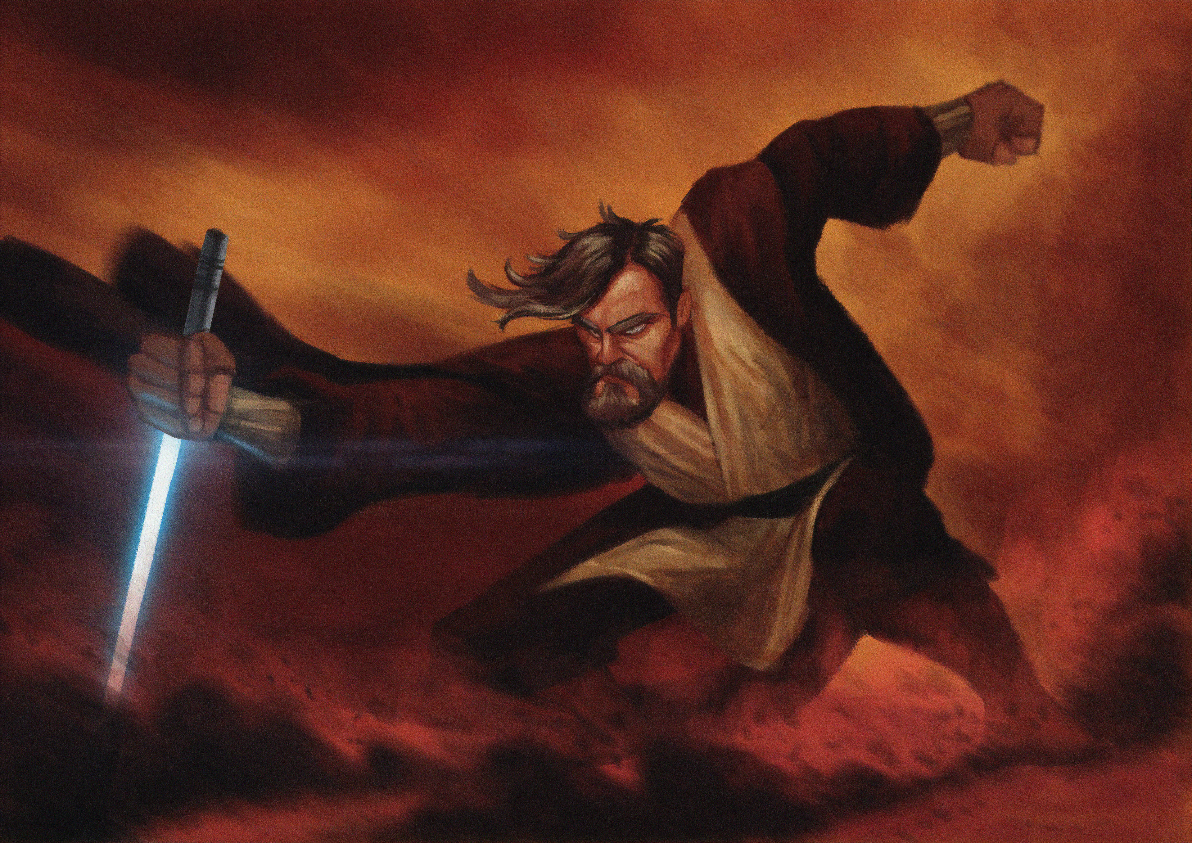 Star Wars Obi Wan Artwork Wallpapers