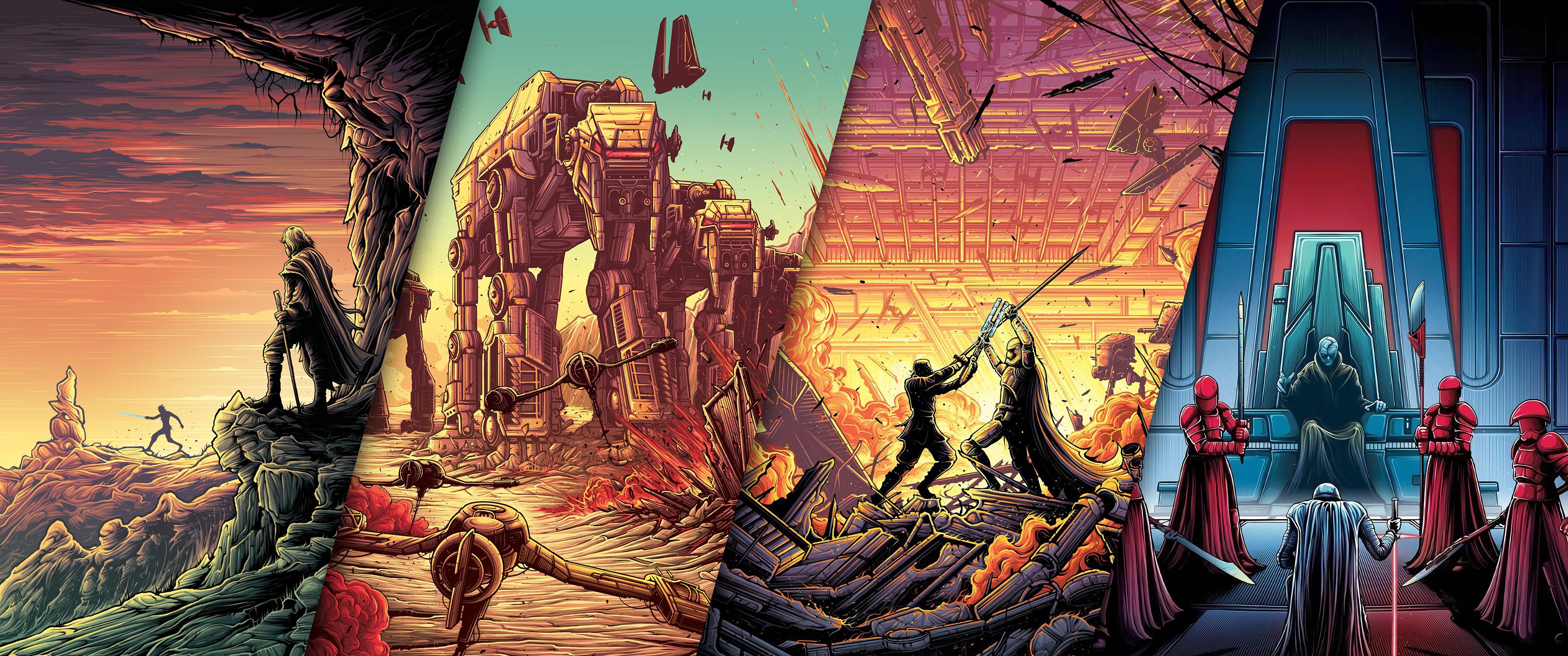 Star Wars The Last Jedi Artwork Wallpapers