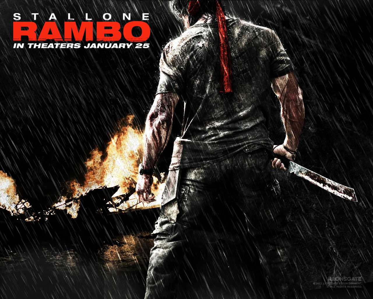 Sylvester Stallone As John Rambo In Last Blood Wallpapers