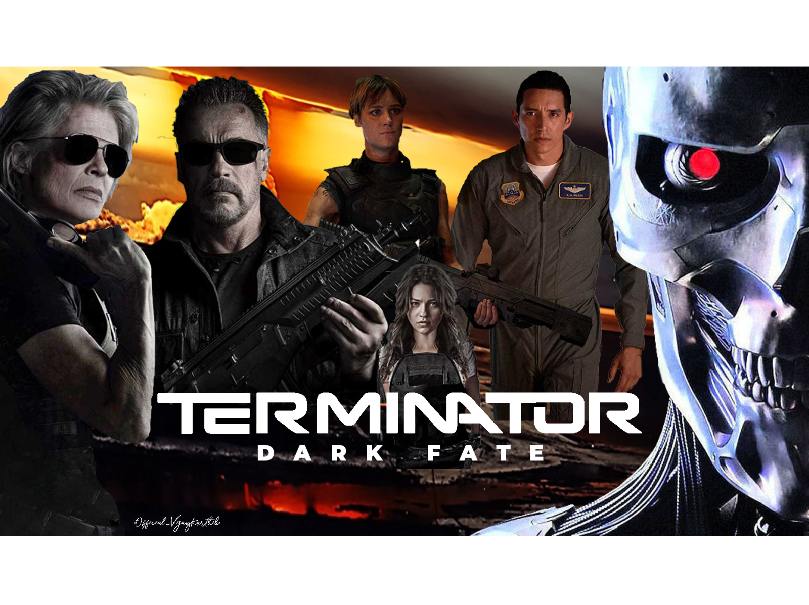 Terminator Dark Fate Movie Wallpapers