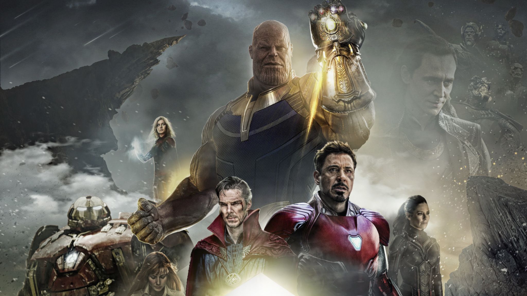 Thanos Avengers Infinity War Poster Wallpapers