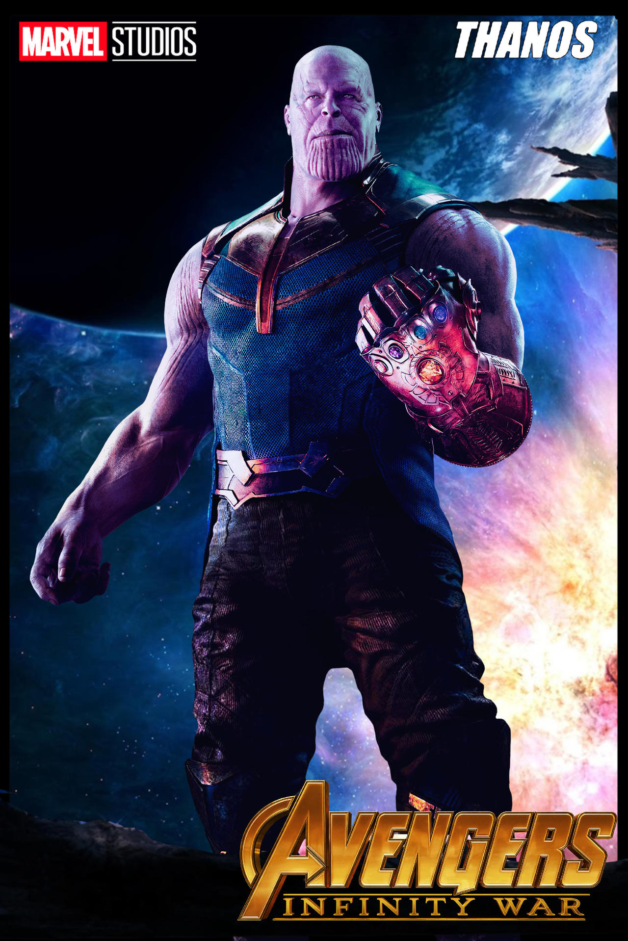 Thanos Avengers Infinity War Poster Wallpapers