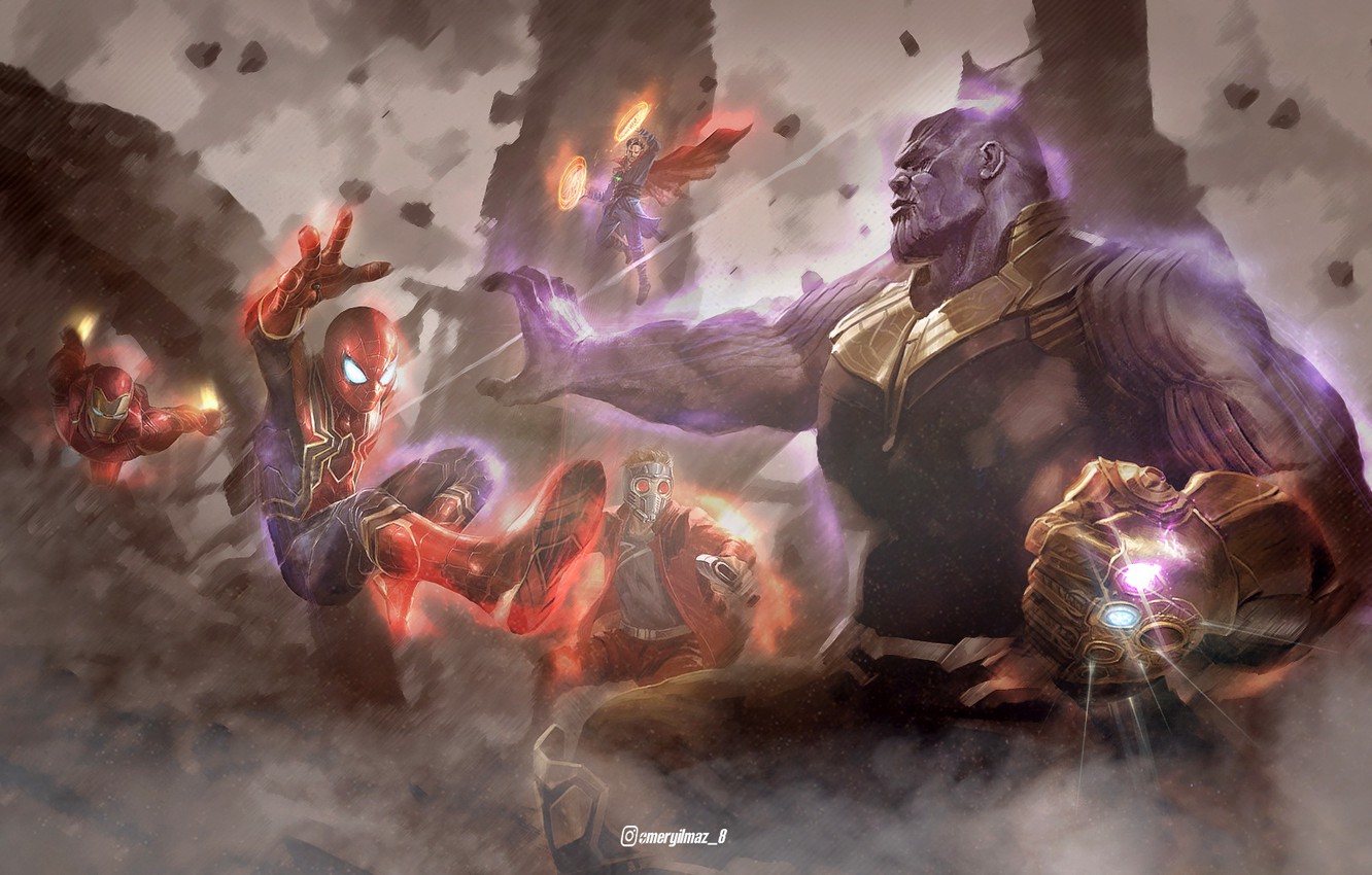 Thanos In Avengers Infinity War Wallpapers