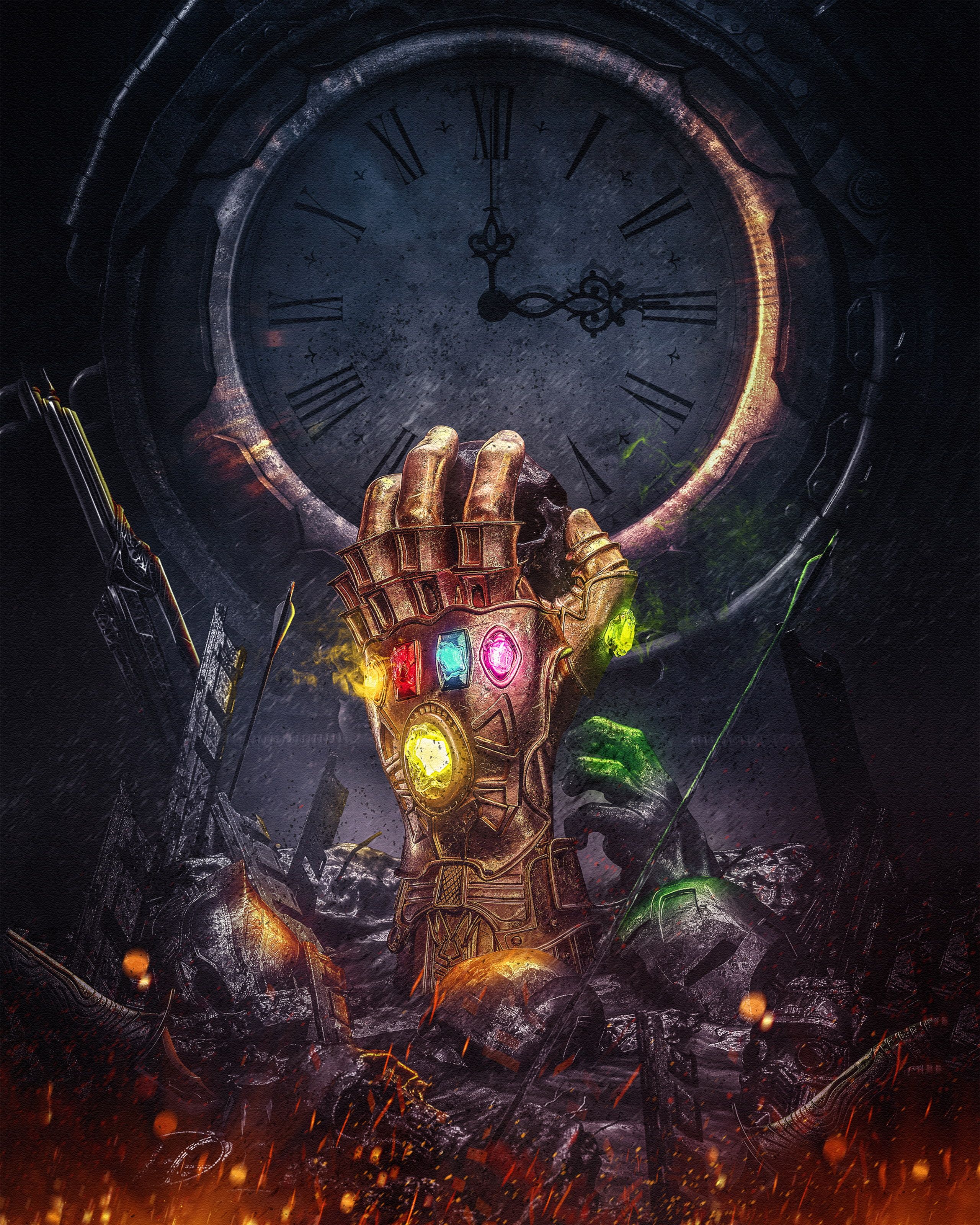 Thanos In Avengers Infinity War Wallpapers