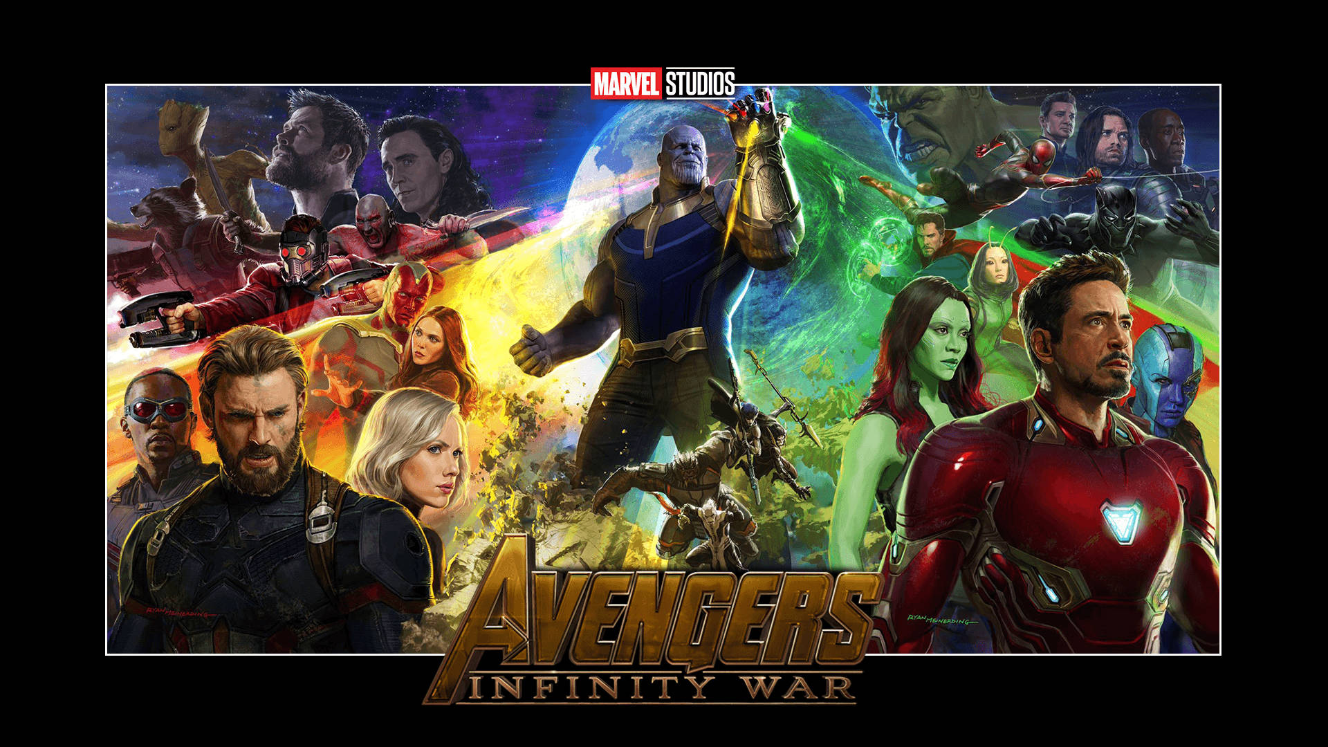 Thanos In Avengers Infinity War Wallpapers