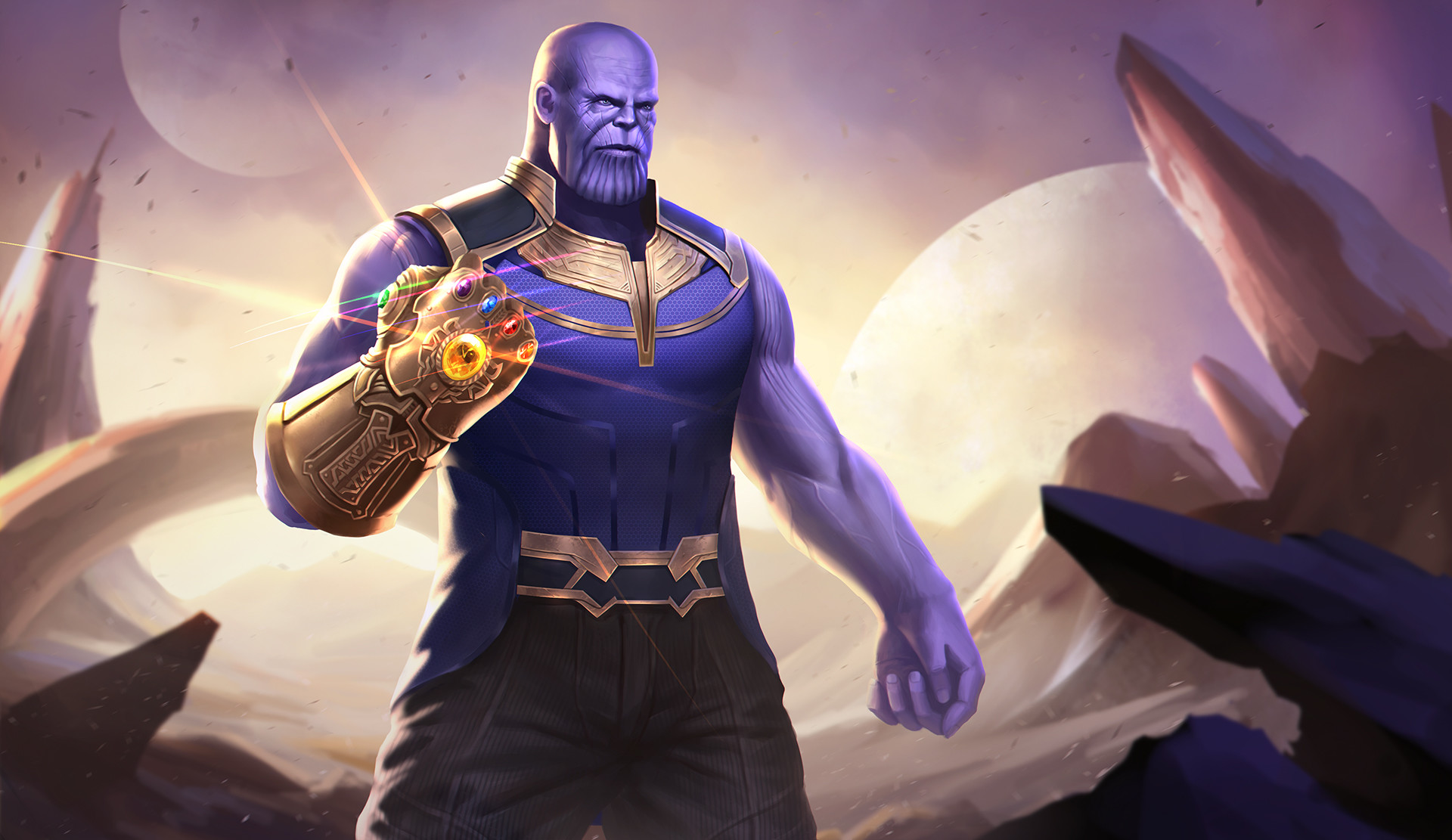 Thanos Infinity Gauntlet Wallpapers