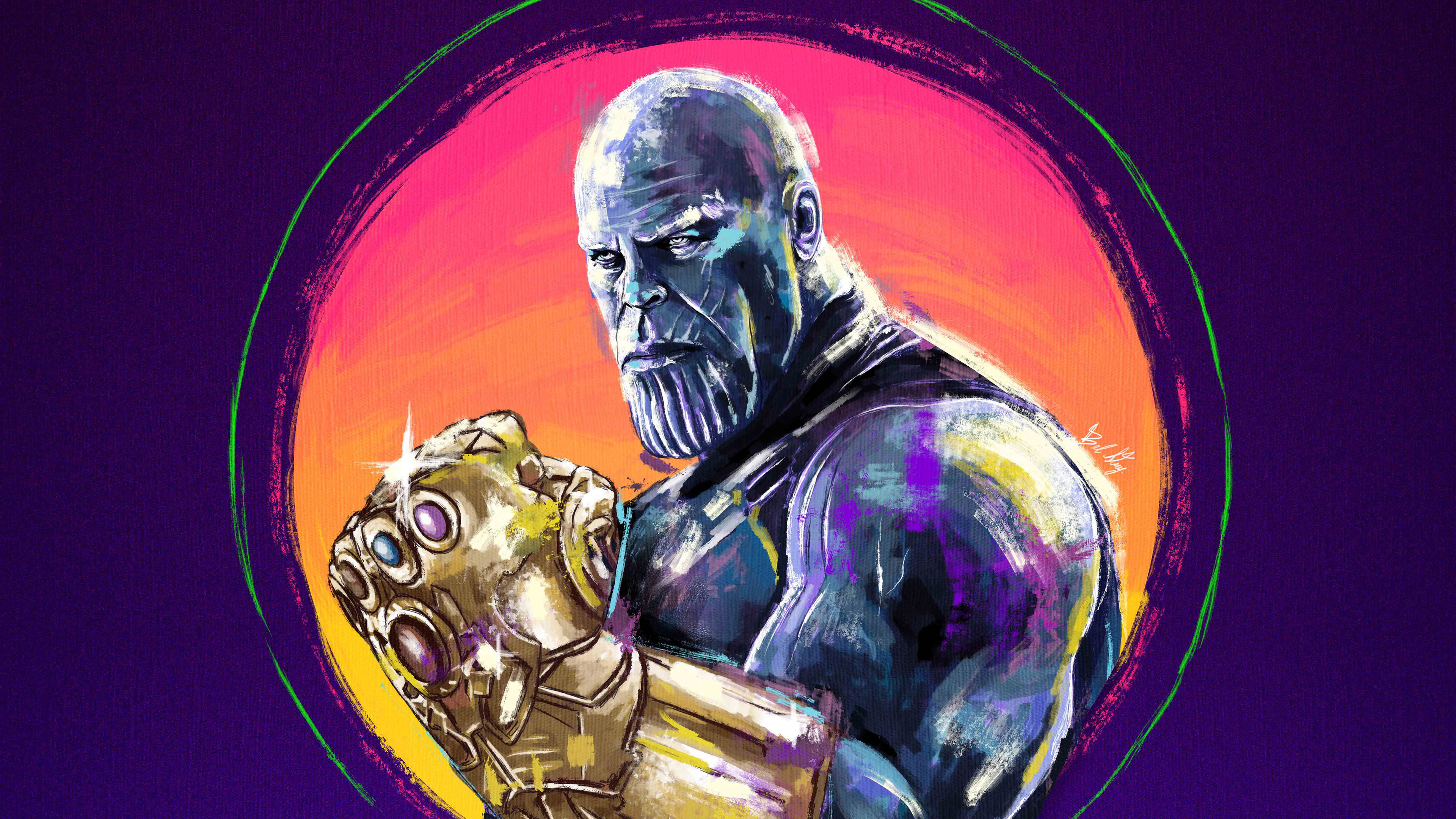 Thanos Infinity Gauntlet Wallpapers