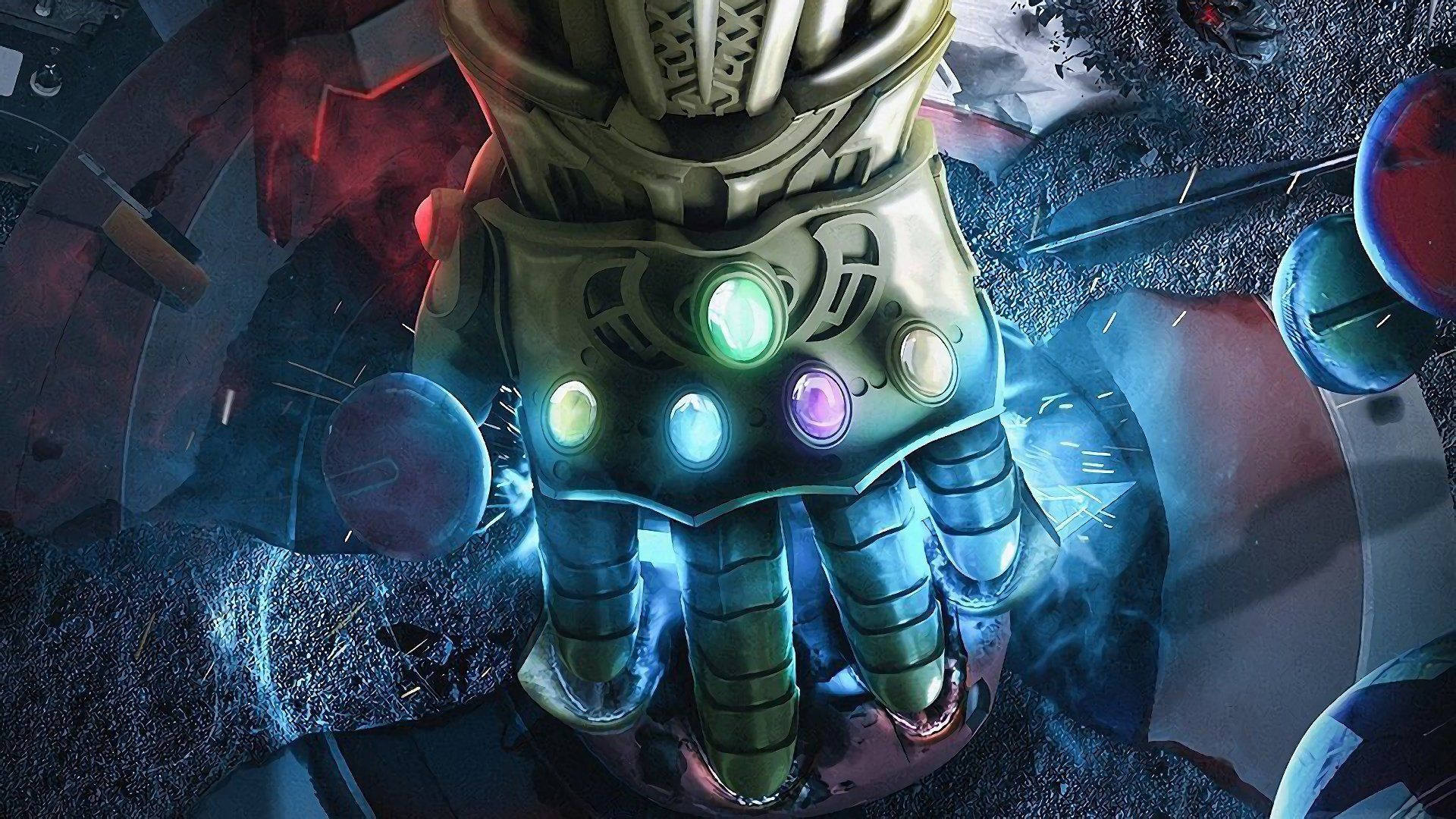 Thanos Infinity Stone Artwork Wallpapers