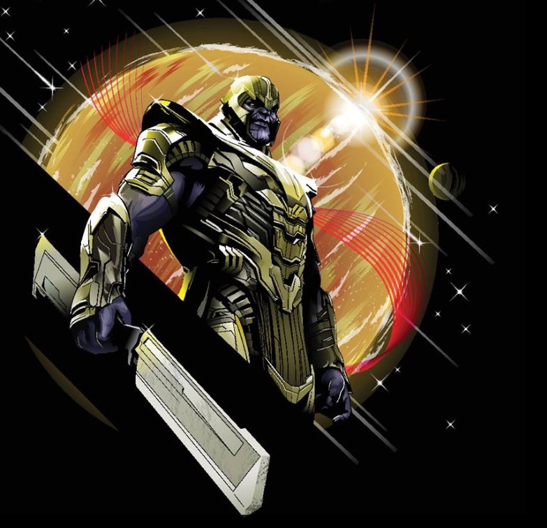 Thanos New Weapon In Avengers Endgame Art Wallpapers