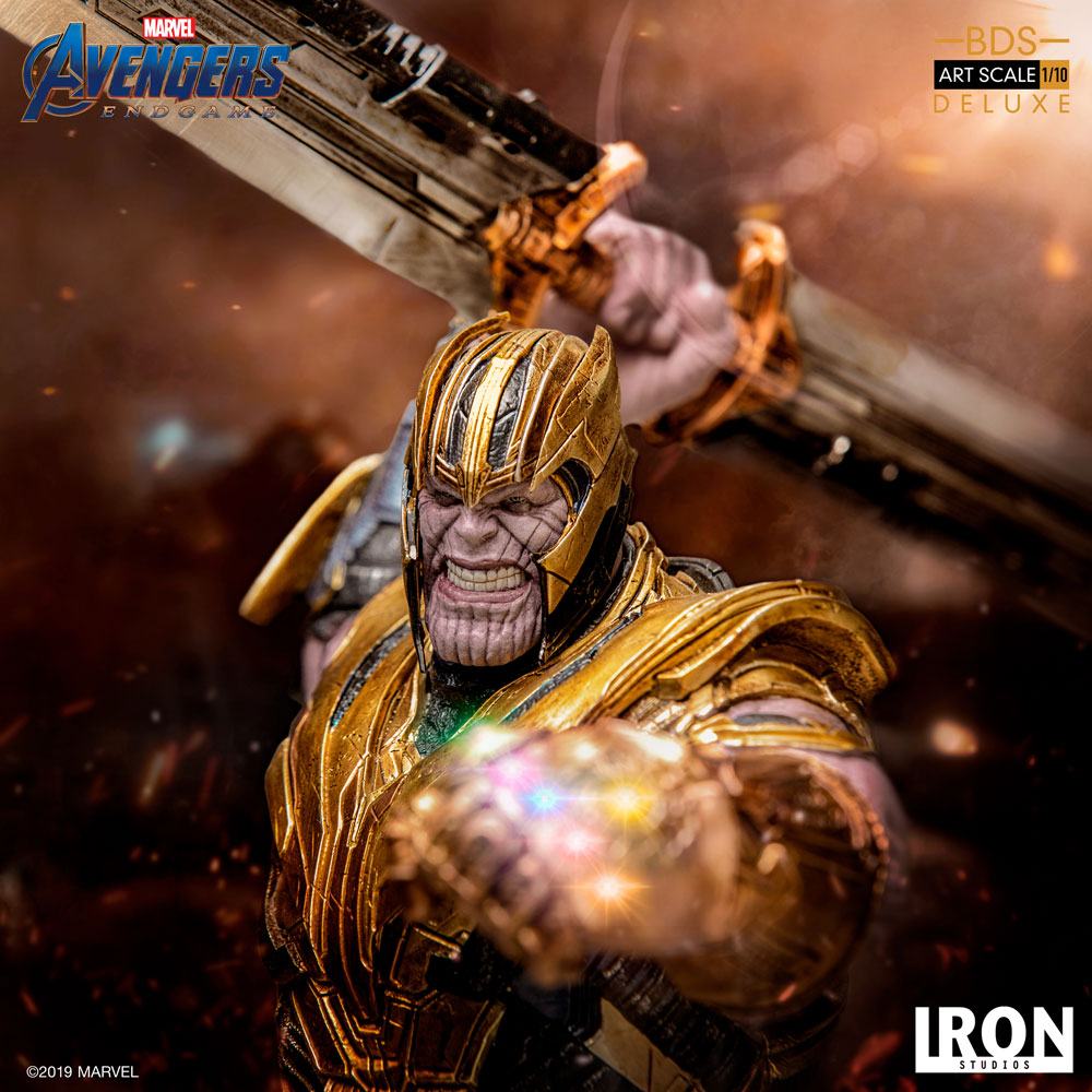 Thanos New Weapon In Avengers Endgame Art Wallpapers