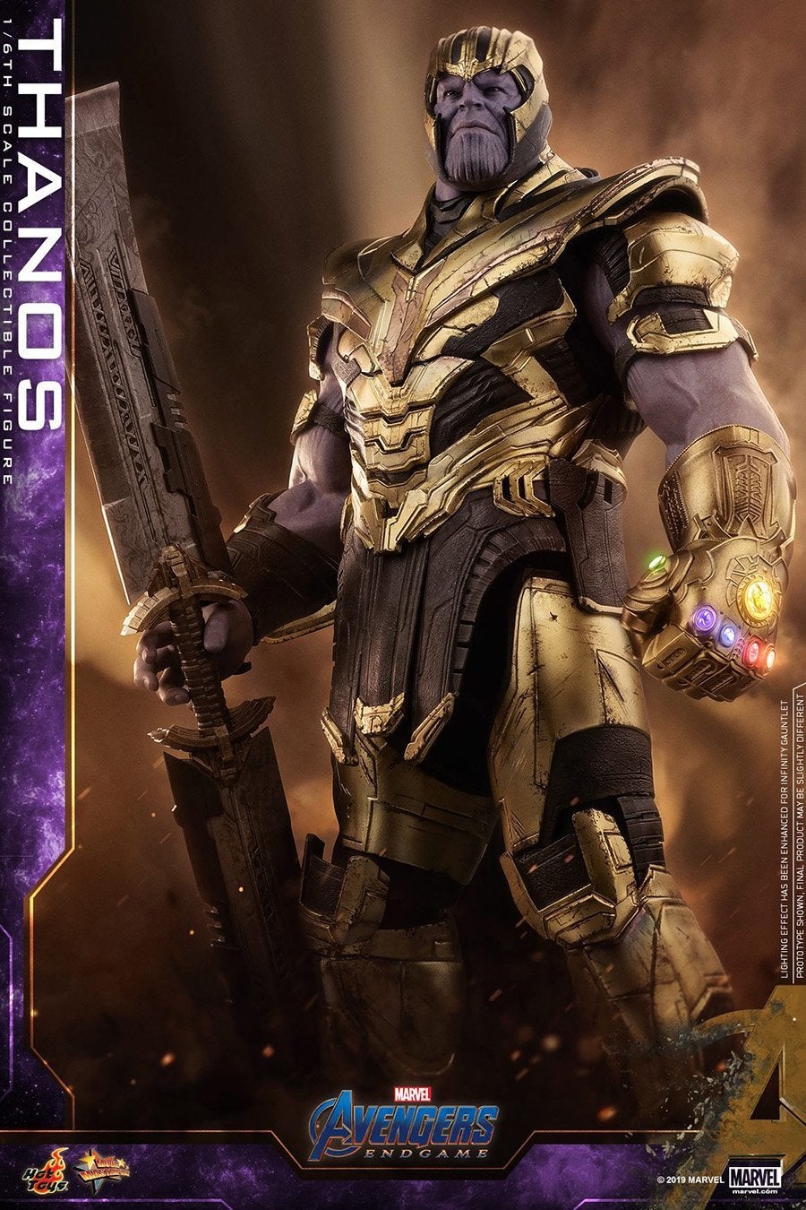 Thanos New Weapon In Avengers Endgame Art Wallpapers