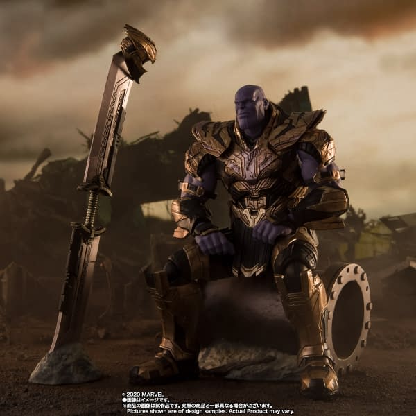 Thanos New Weapon In Avengers Endgame Art Wallpapers