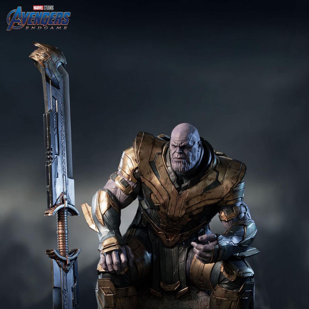 Thanos New Weapon In Avengers Endgame Art Wallpapers