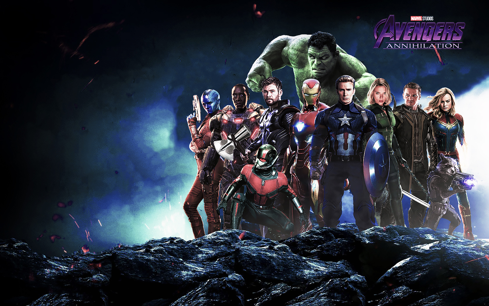 The Avengers Art Captain America, Iron Man, Thor, Black Widow And Hulk Wallpapers