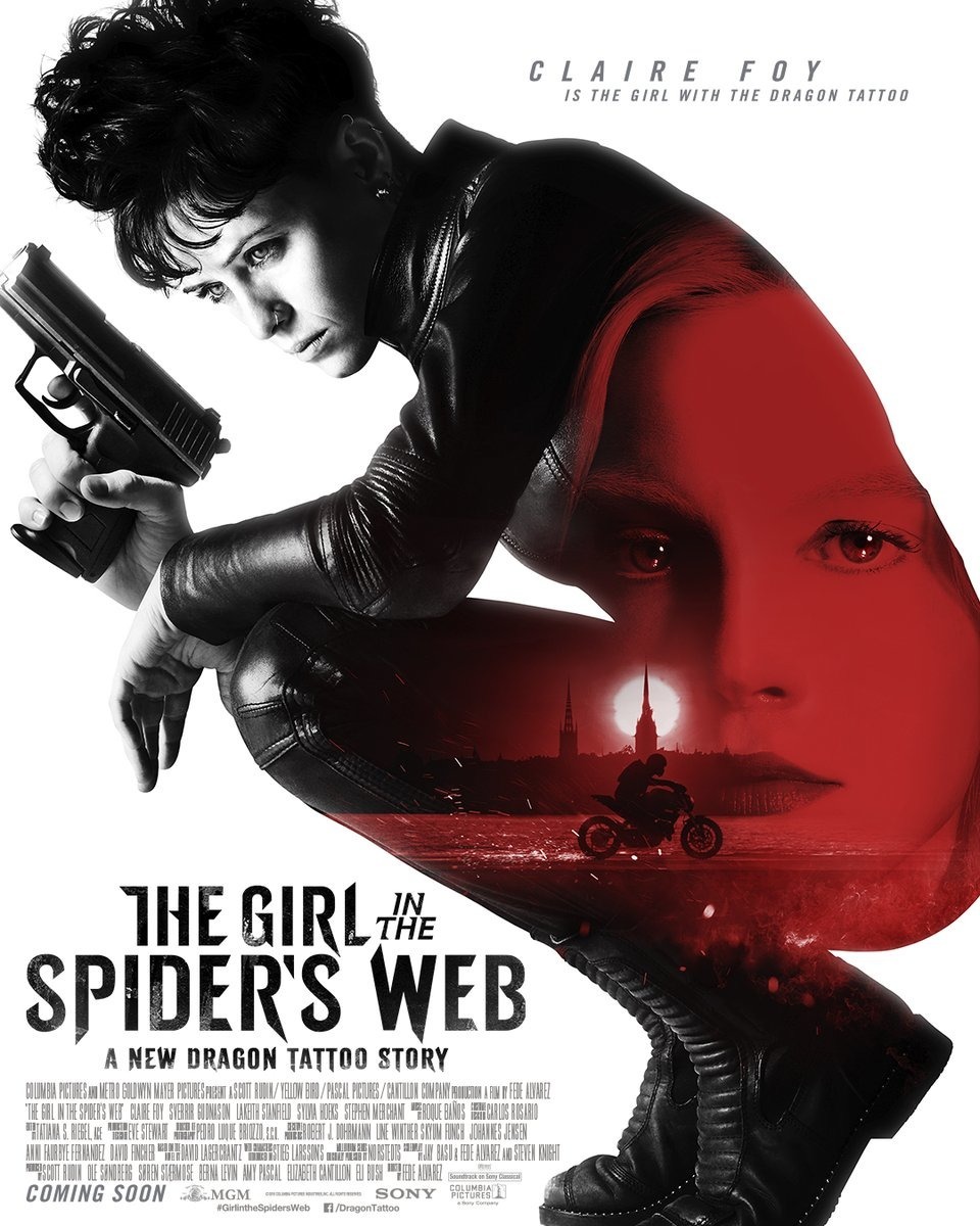 The Girl In The Spiders Web 2018 Movie Poster Wallpapers