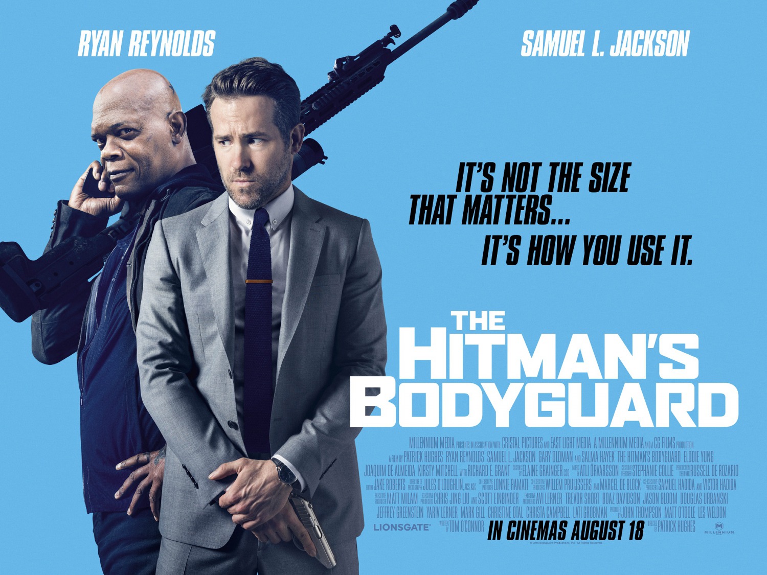 The Hitmans Bodyguard Movie Poster Wallpapers