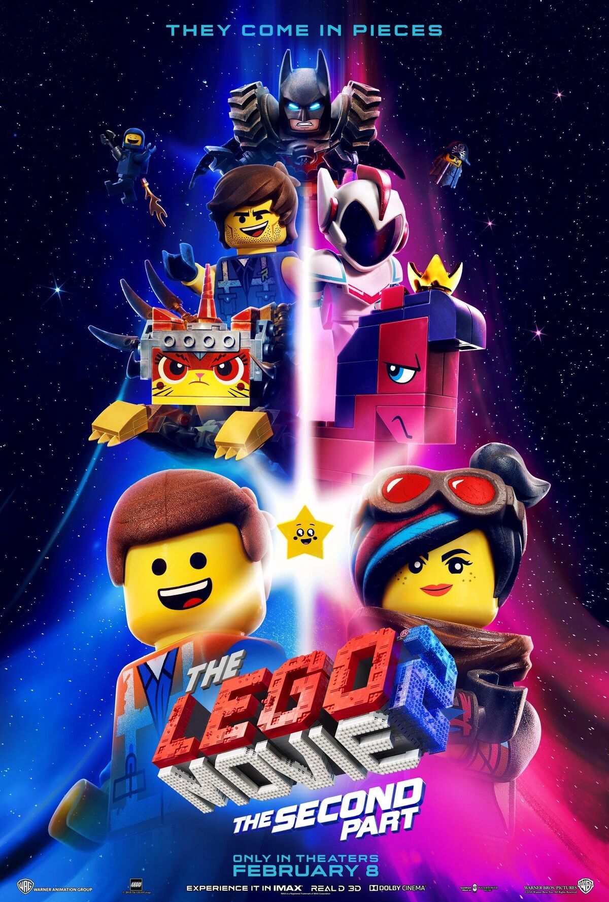 The Lego Movie 2 The Second Part 2018 Title Poster Wallpapers