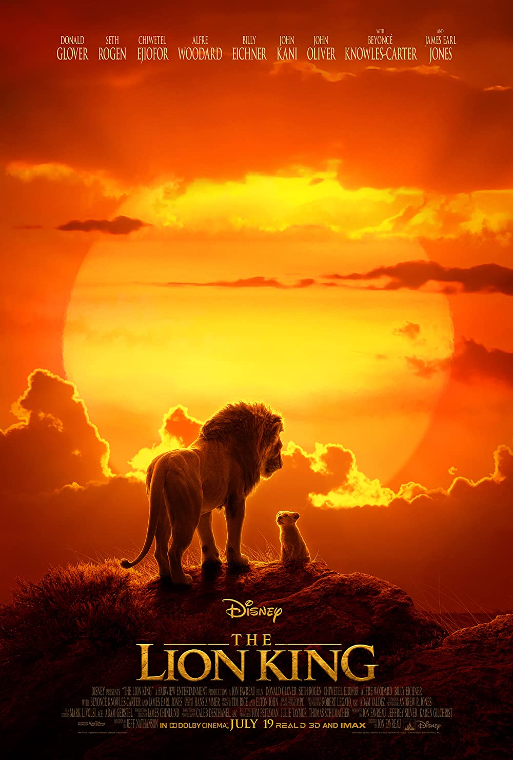 The Lion King 2019 Movie Poster Wallpapers