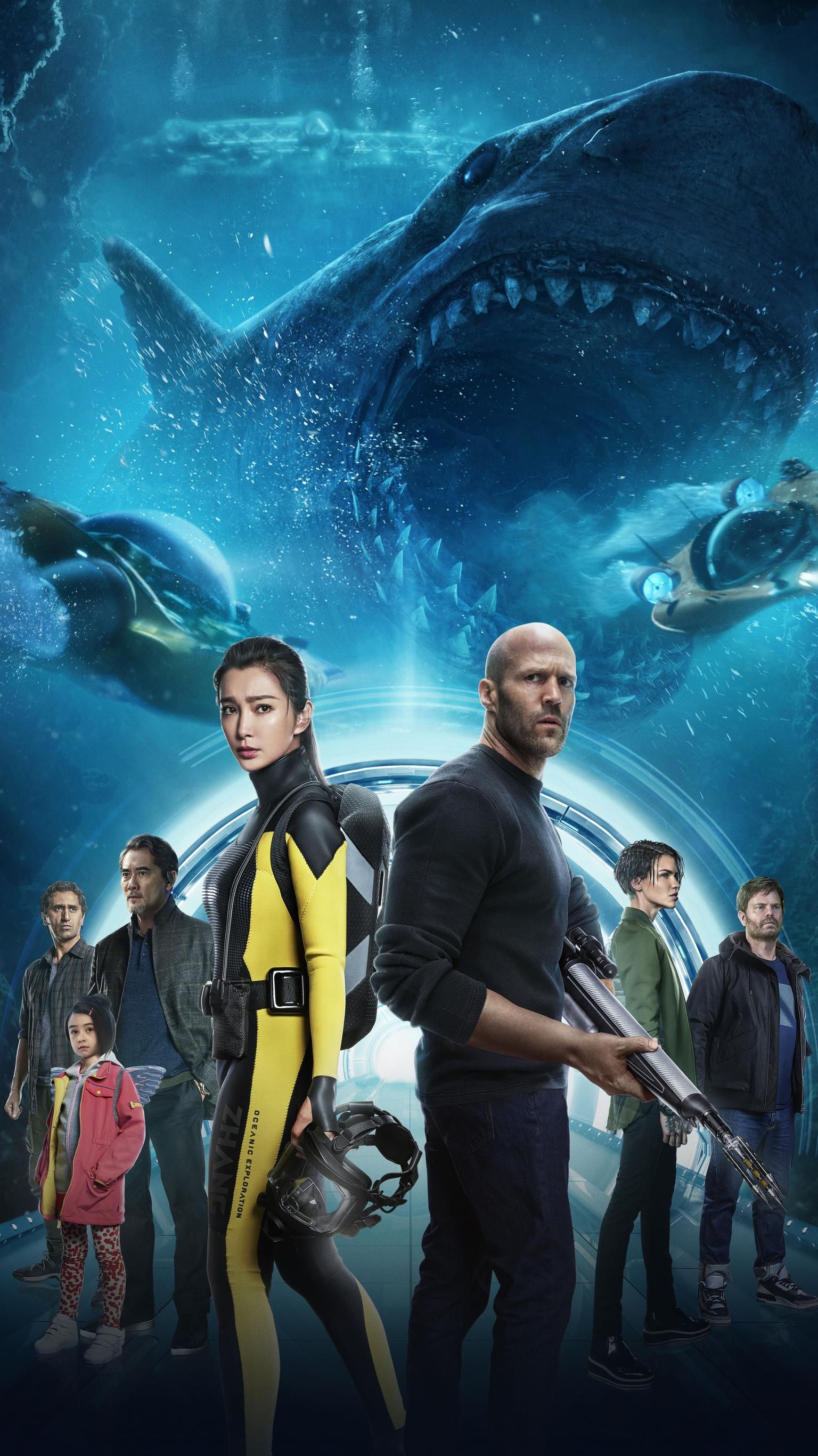 The Meg 2018 Movie Poster Wallpapers