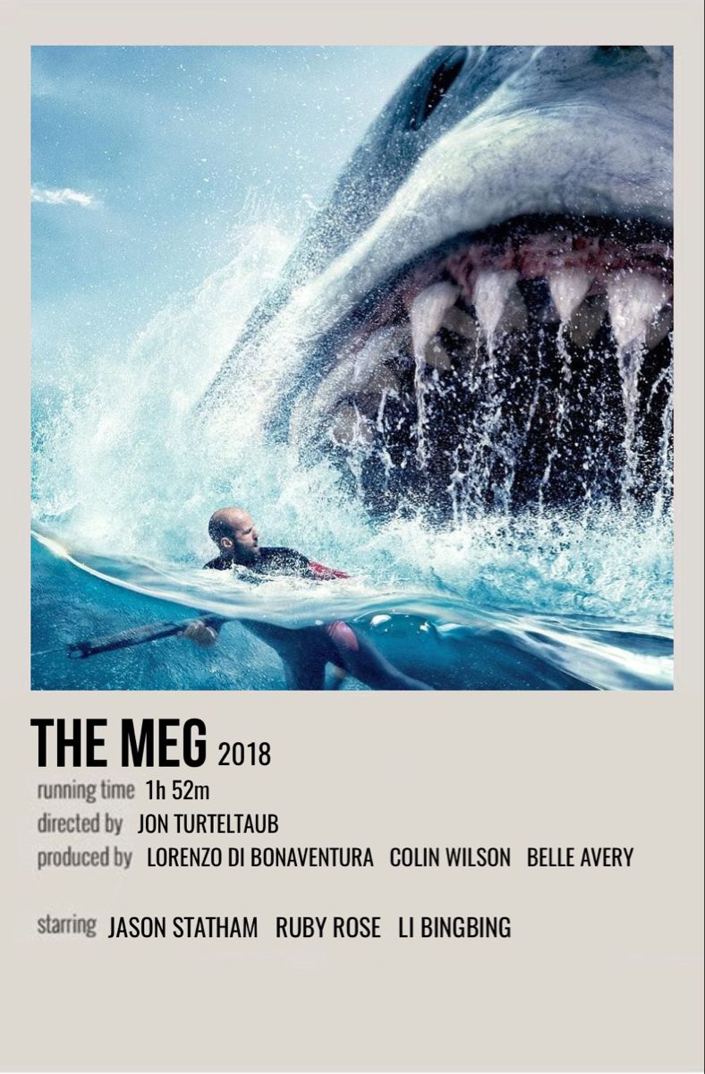 The Meg 2018 Movie Poster Wallpapers