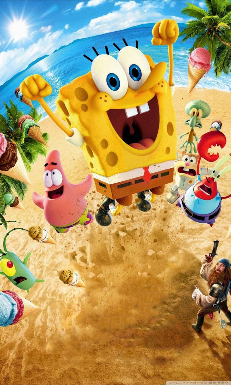 The Spongebob Movie 4K Wallpapers