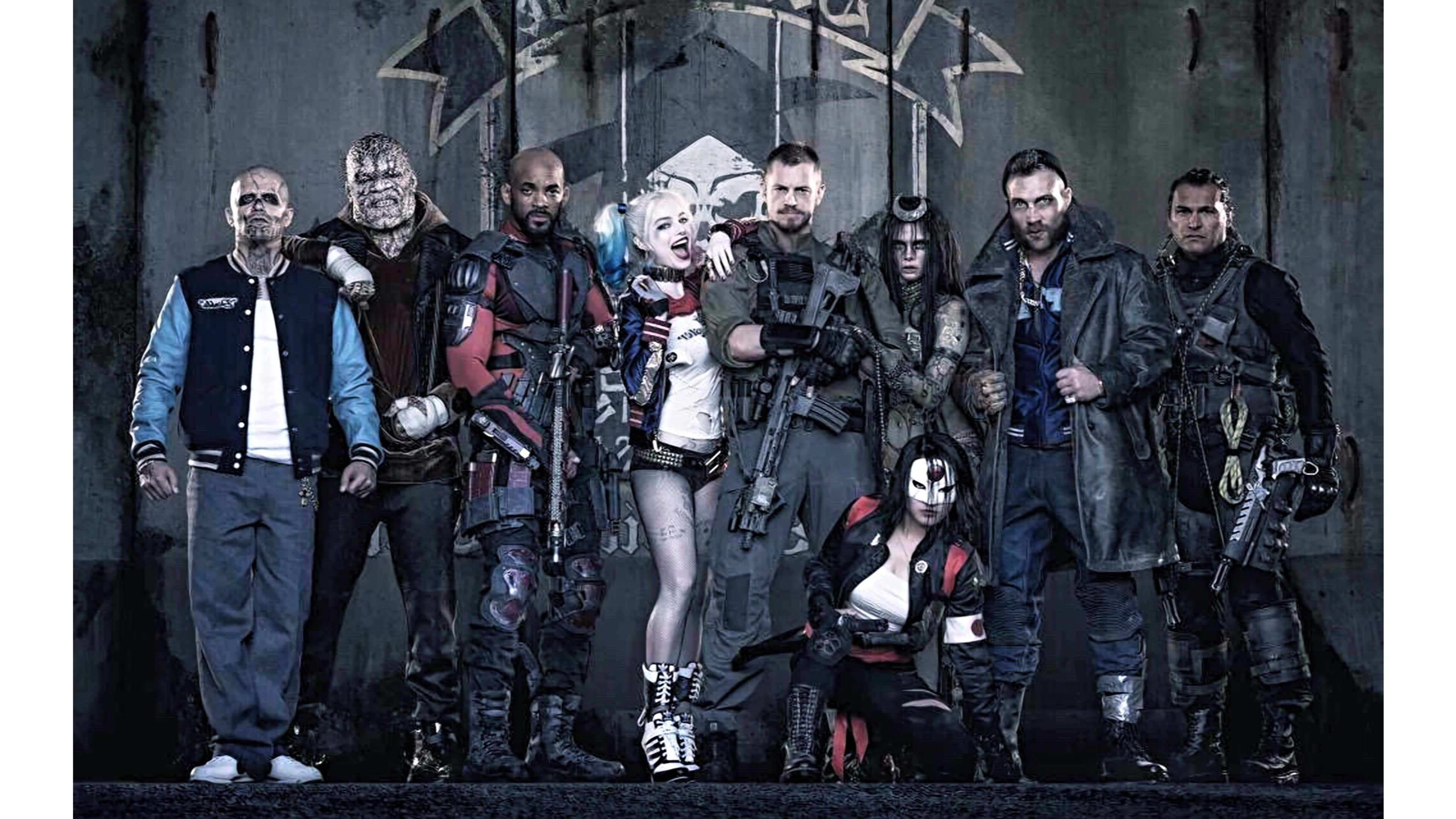 The Suicide Squad 4K Movie Poster Wallpapers