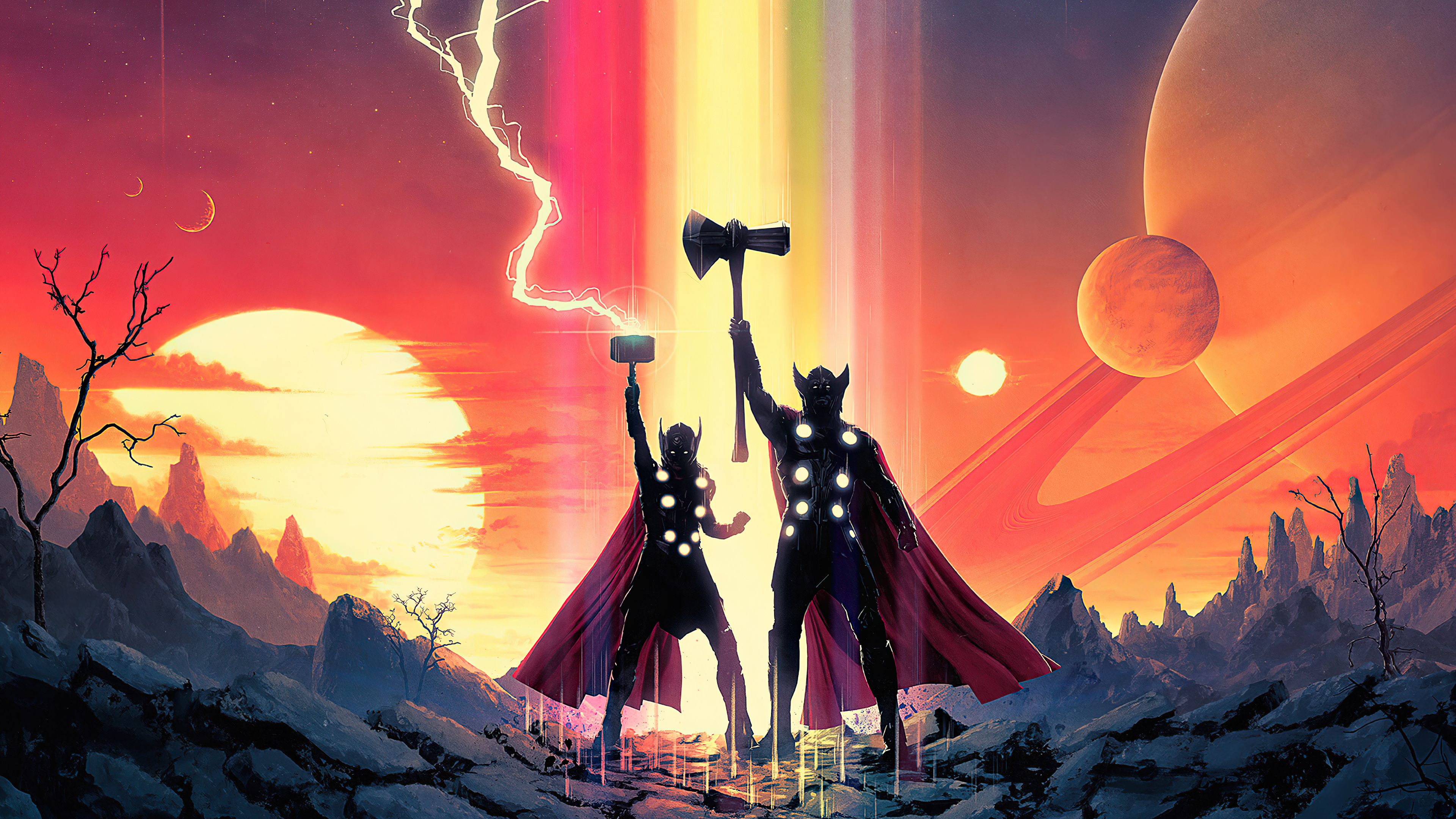 Thor Love And Thunder Fanart 2021 Wallpapers