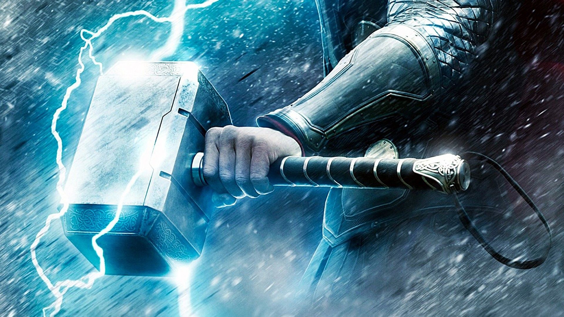 Thor Minimalist Lightning Wallpapers