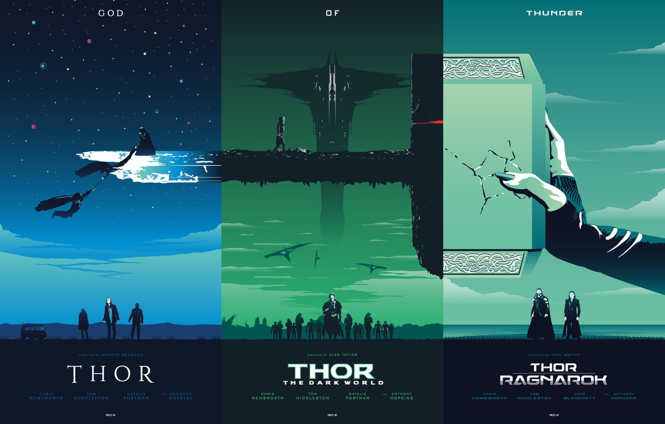 Thor Ragnarok Comic Poster Wallpapers