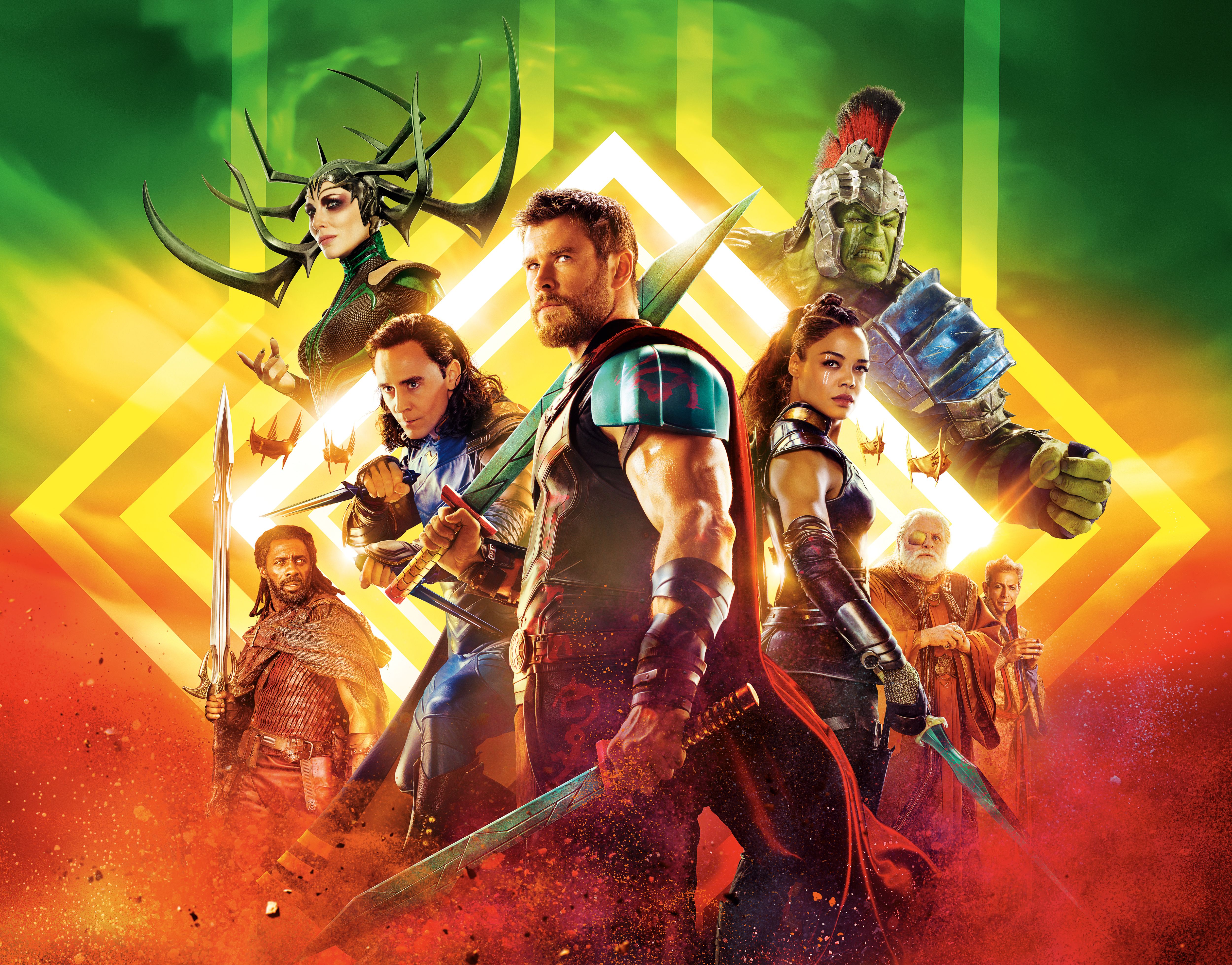 Thor Ragnarok Movie Artwork Wallpapers