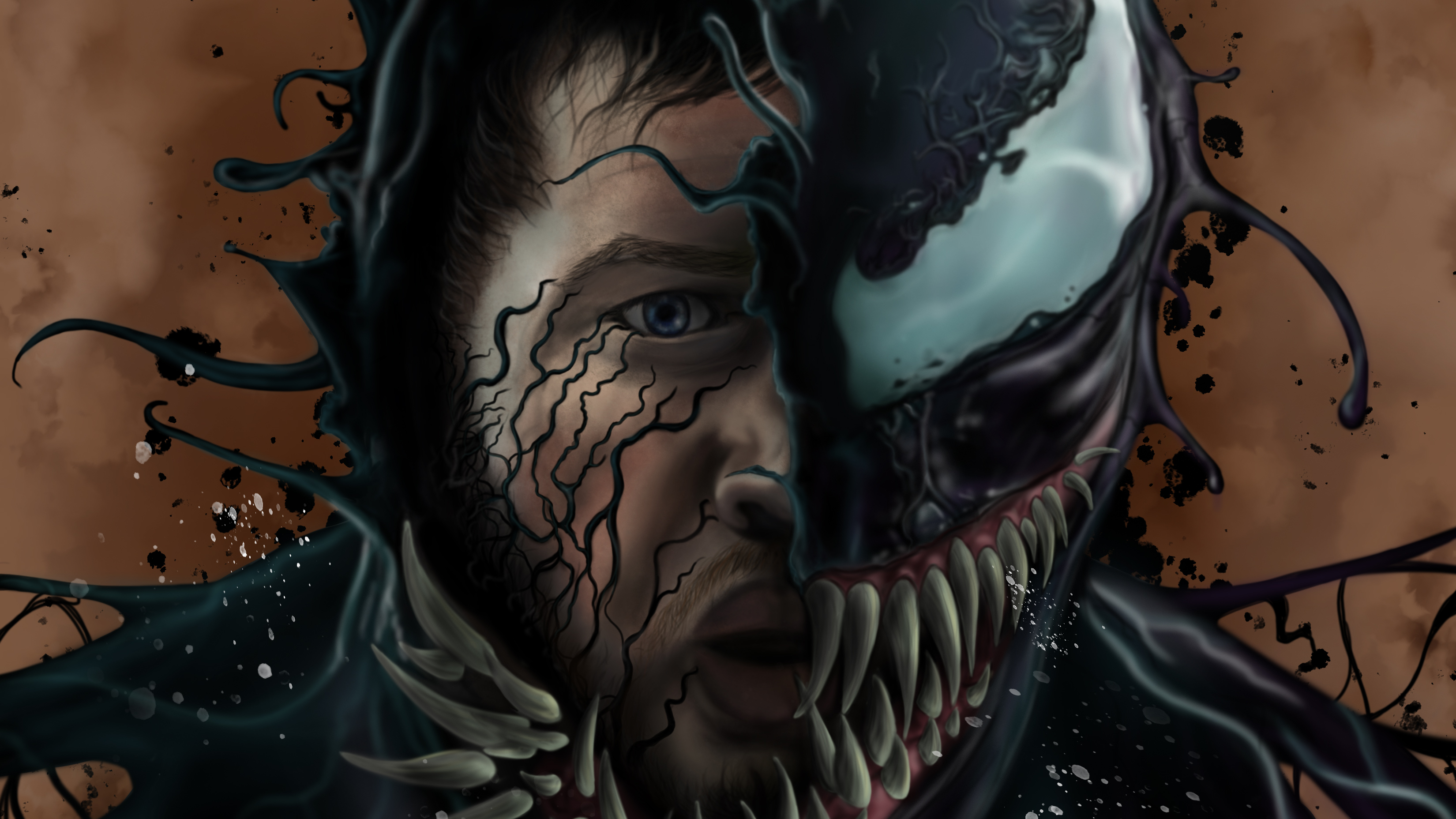 Tom Hardy Venom Artistic Wallpapers